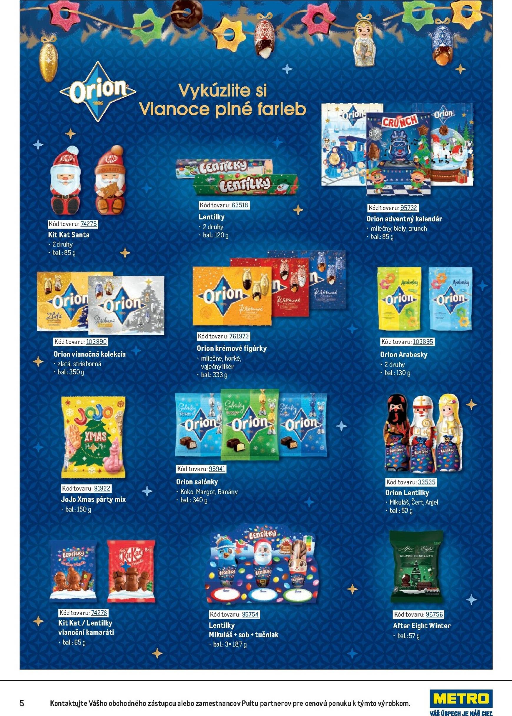 Page 5 of Aktuálny metro leták platný od stredy 08.10 do 18.11