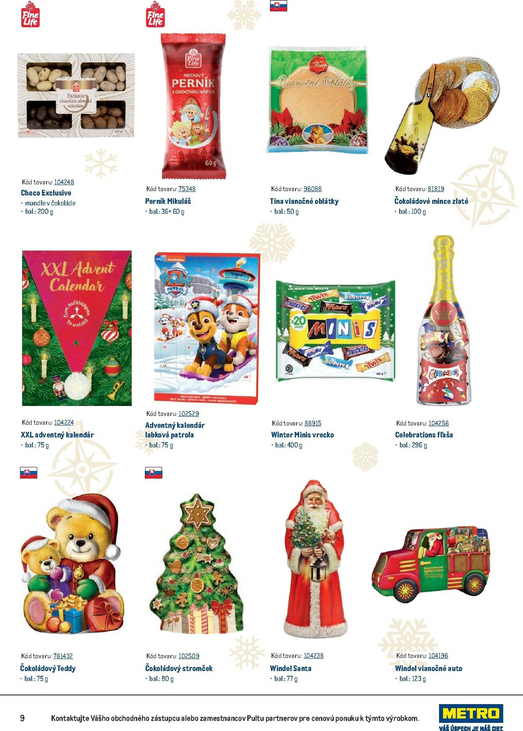 Page 9 of Aktuálny metro leták platný od stredy 08.10 do 18.11