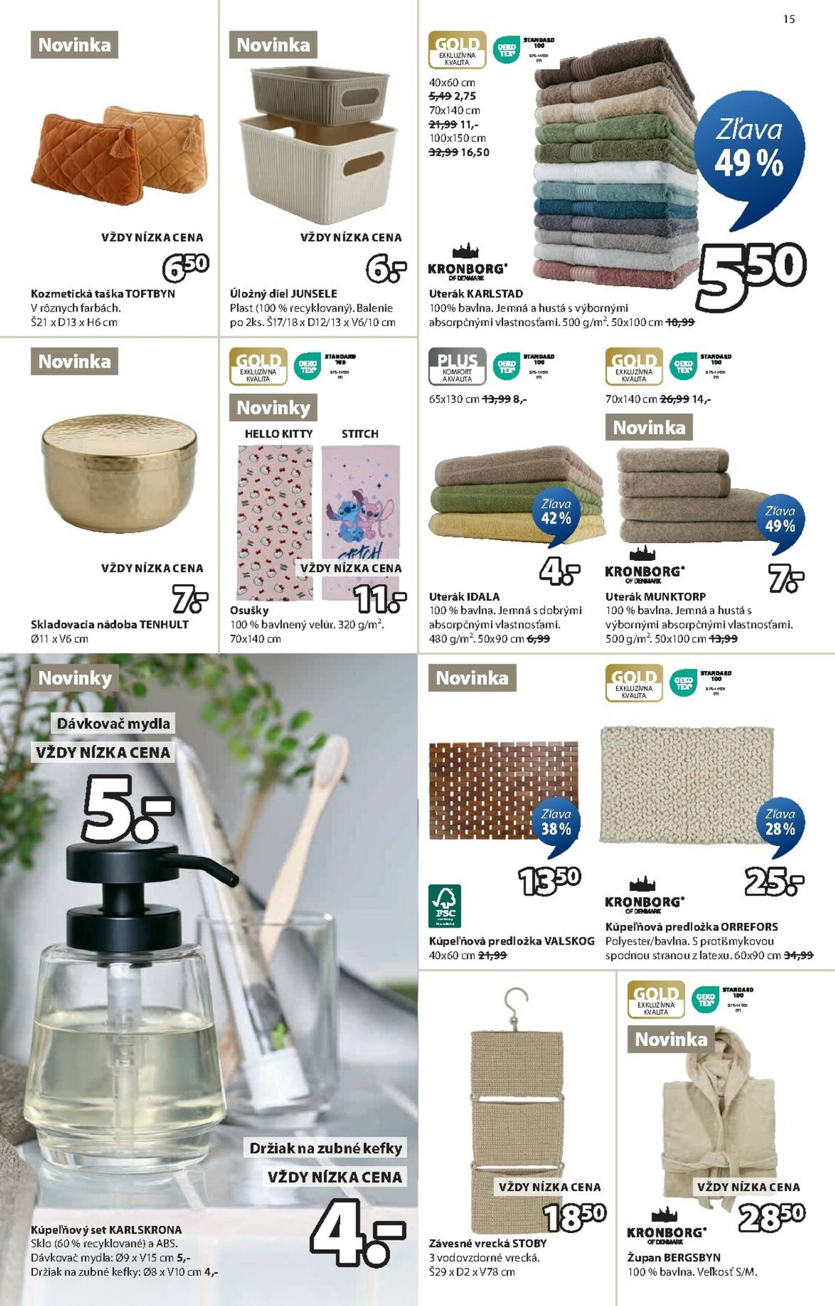 Page 15 of Aktuálny jysk leták platný od stredy 15.10 do 23.11