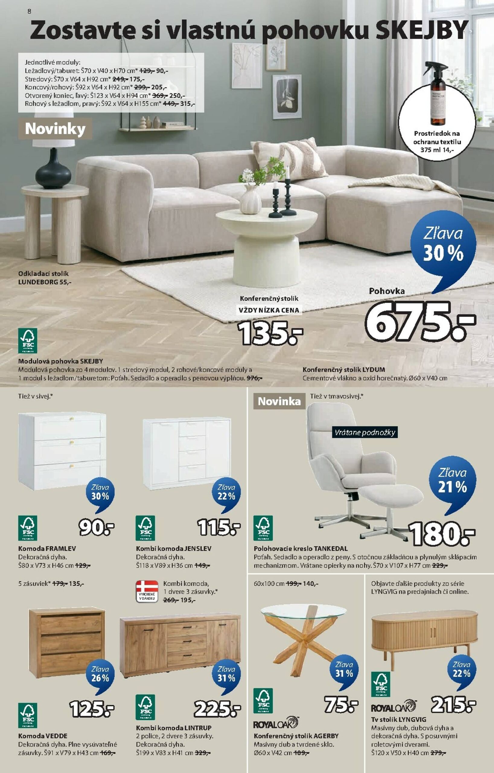 Page 8 of Aktuálny jysk leták platný od stredy 15.10 do 23.11