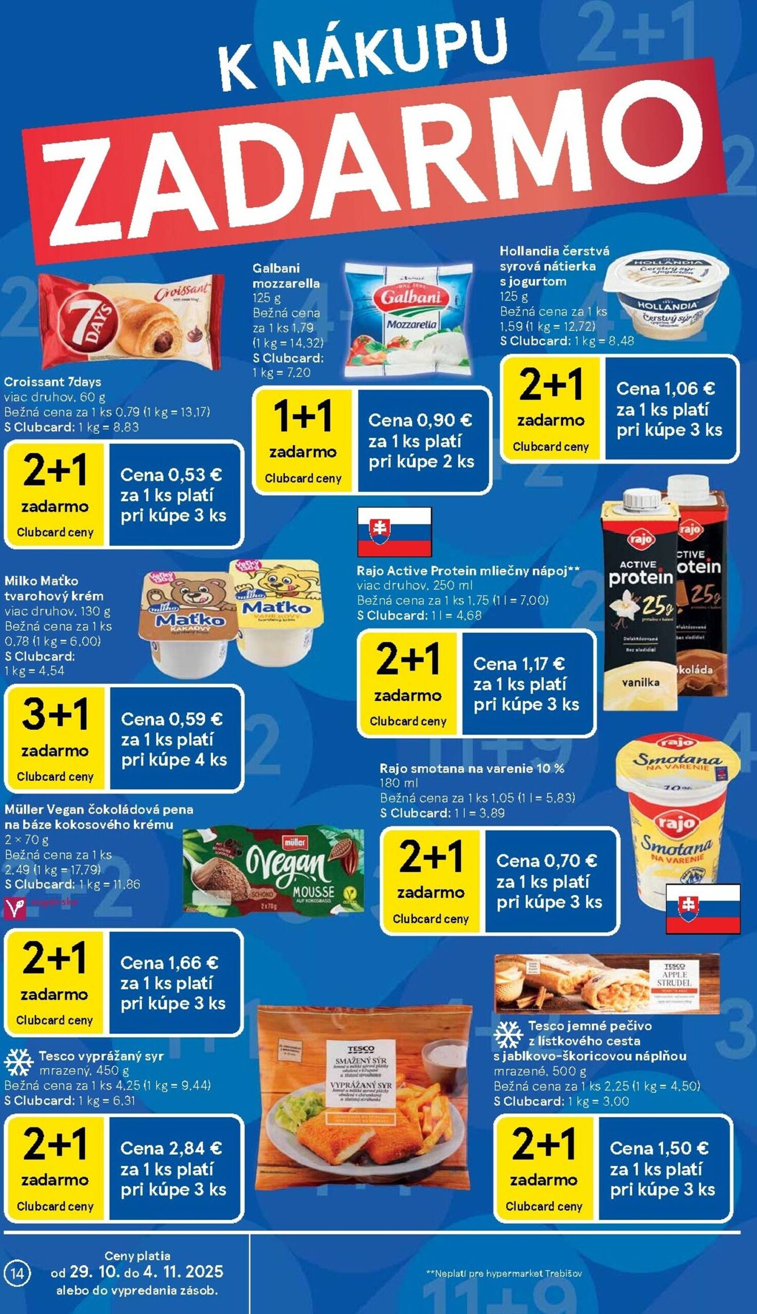 Page 14 of Aktuálny tesco leták platný od stredy 29.10 do 04.11