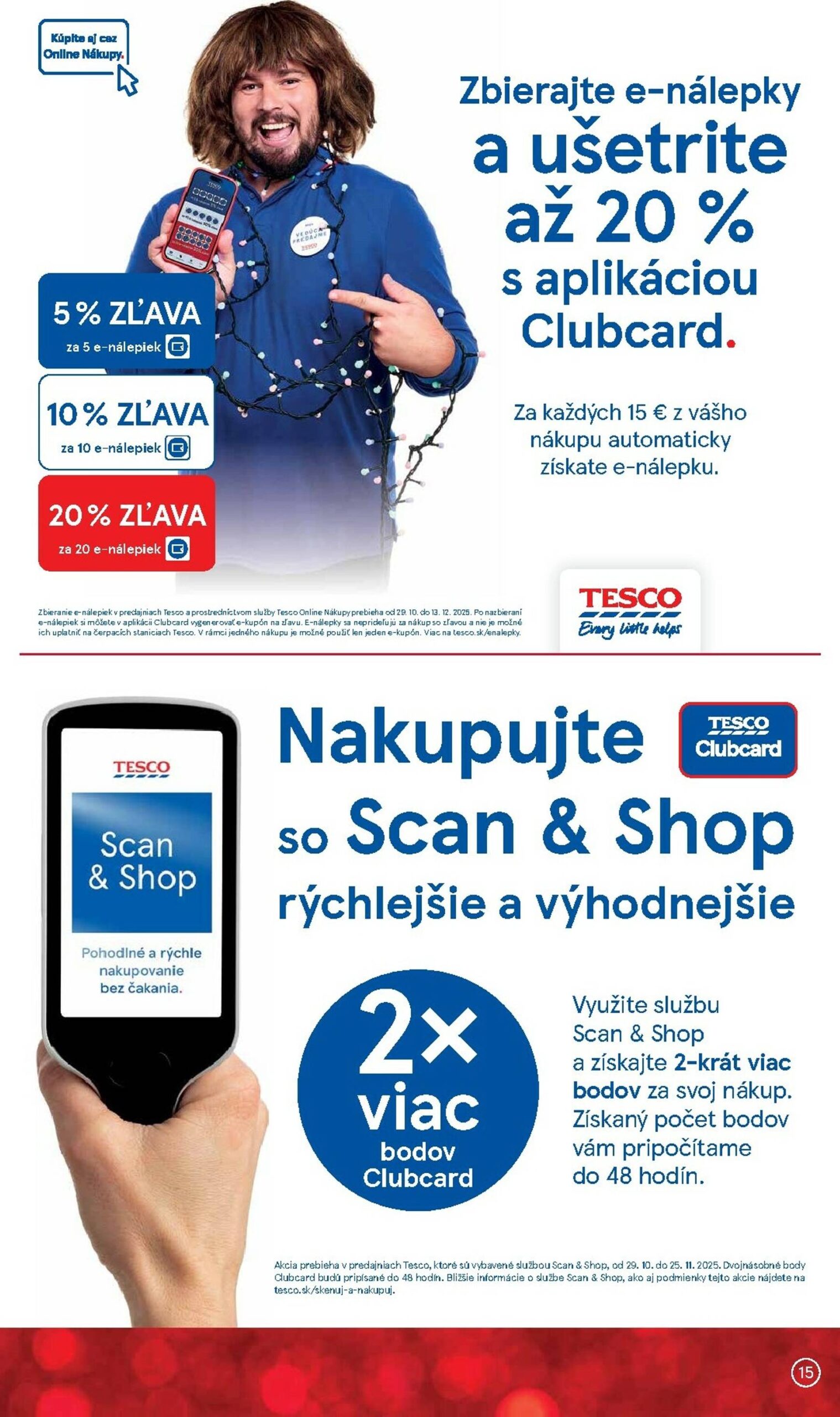 Page 15 of Aktuálny tesco leták platný od stredy 05.11 do 11.11