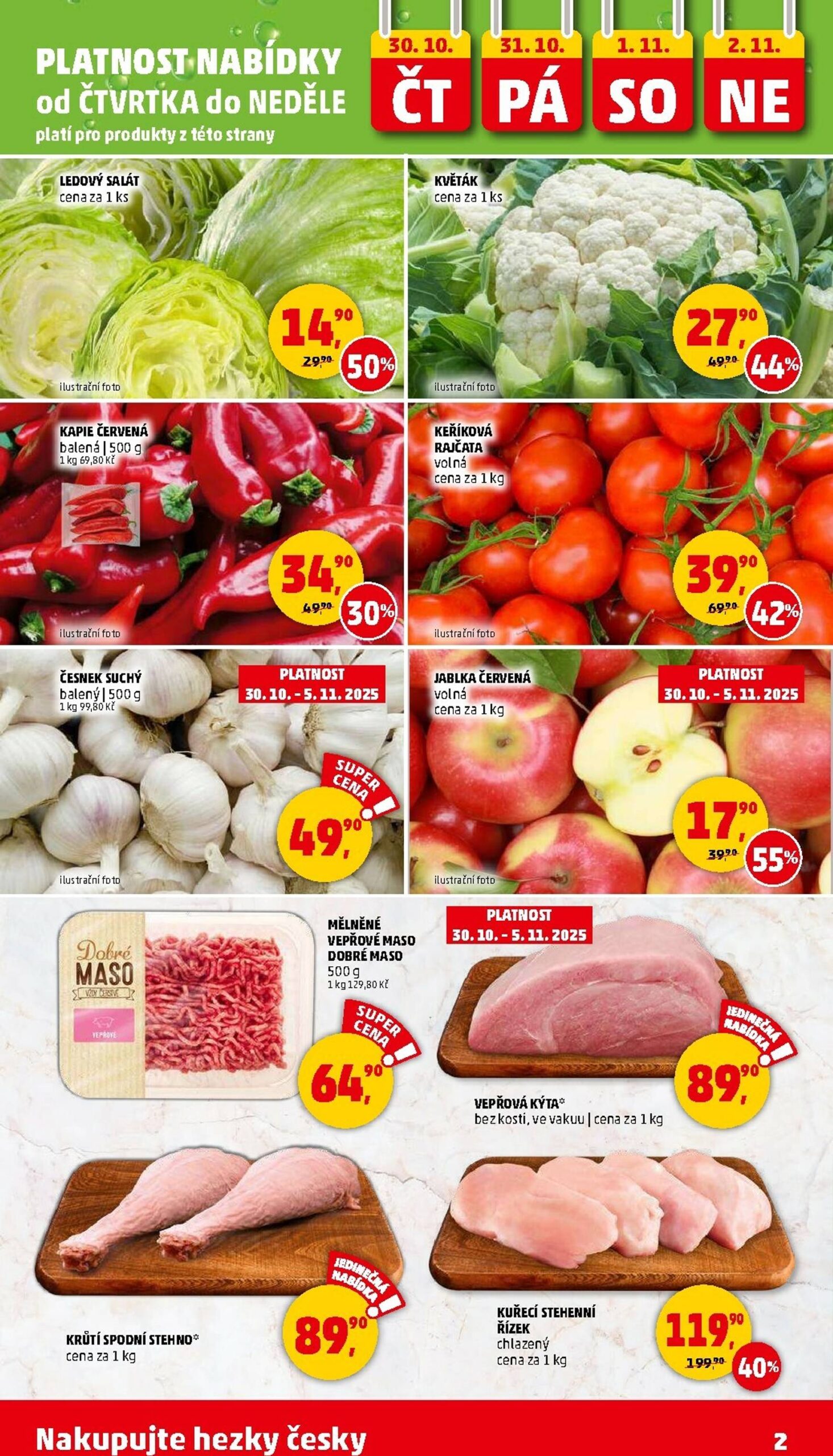 Page 2 of Aktuálny penny-cesko leták platný od štvrtka 30.10 do 05.11