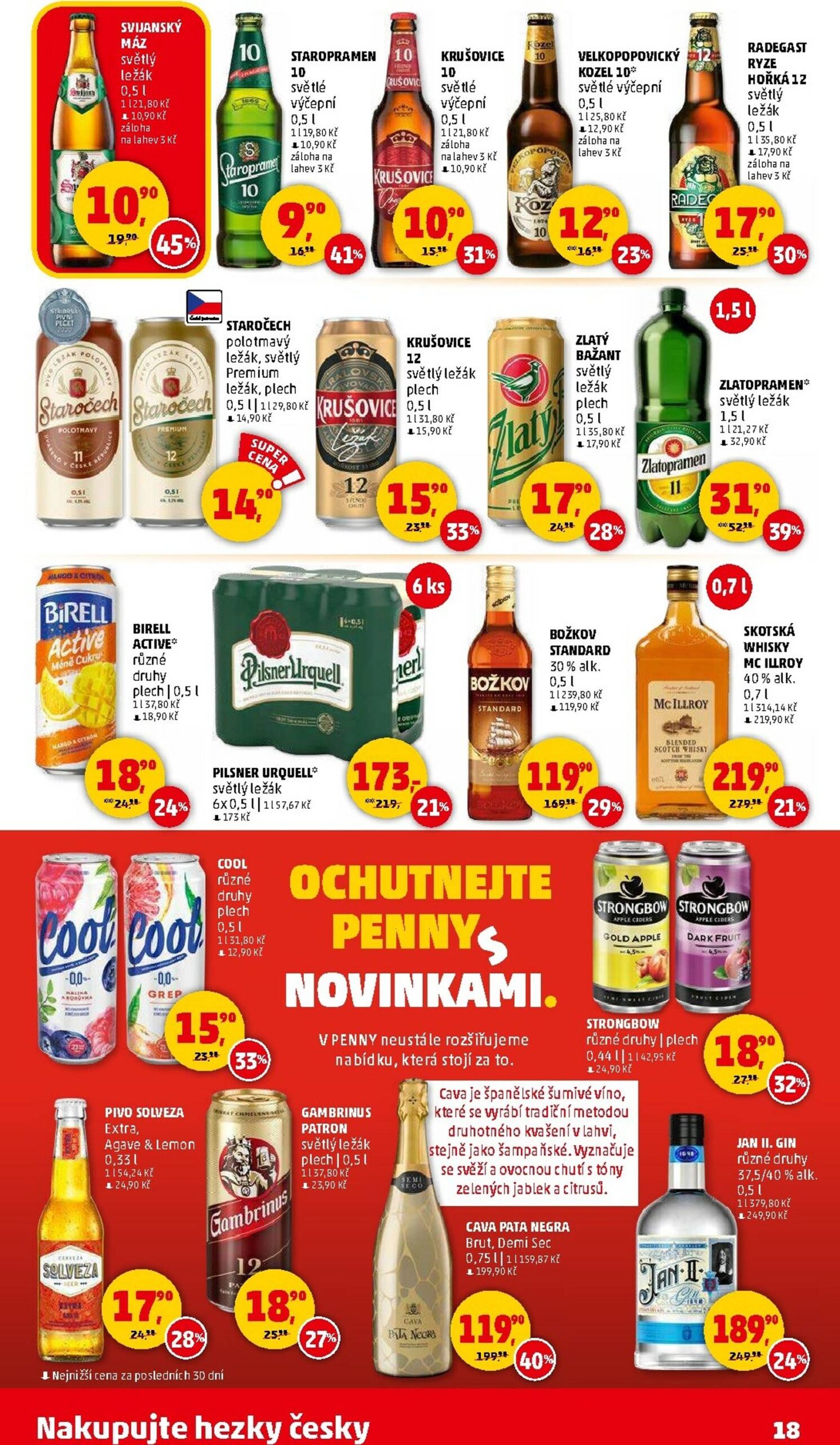 Page 18 of Aktuálny penny-cesko leták platný od štvrtka 30.10 do 05.11