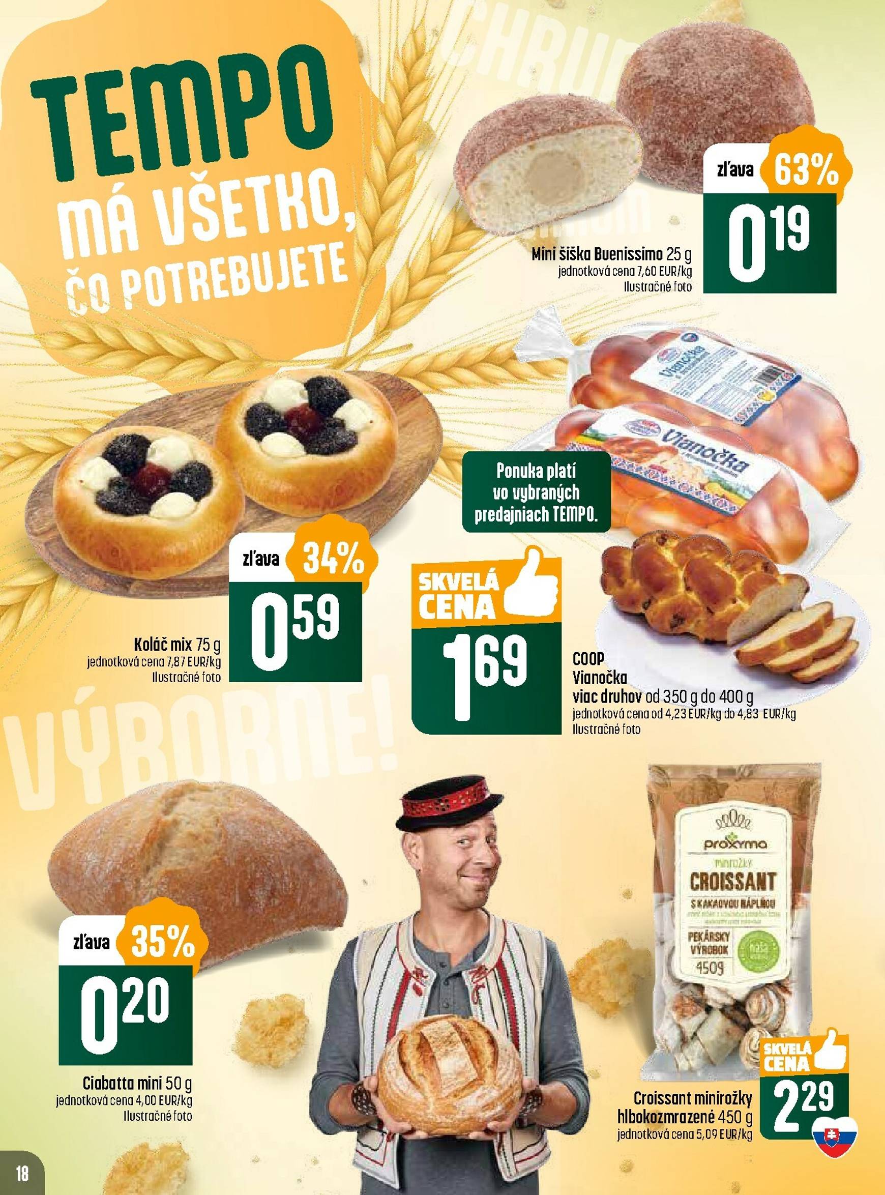 Page 18 of Aktuálny coop-jednota leták platný od štvrtka 06.11 do 12.11