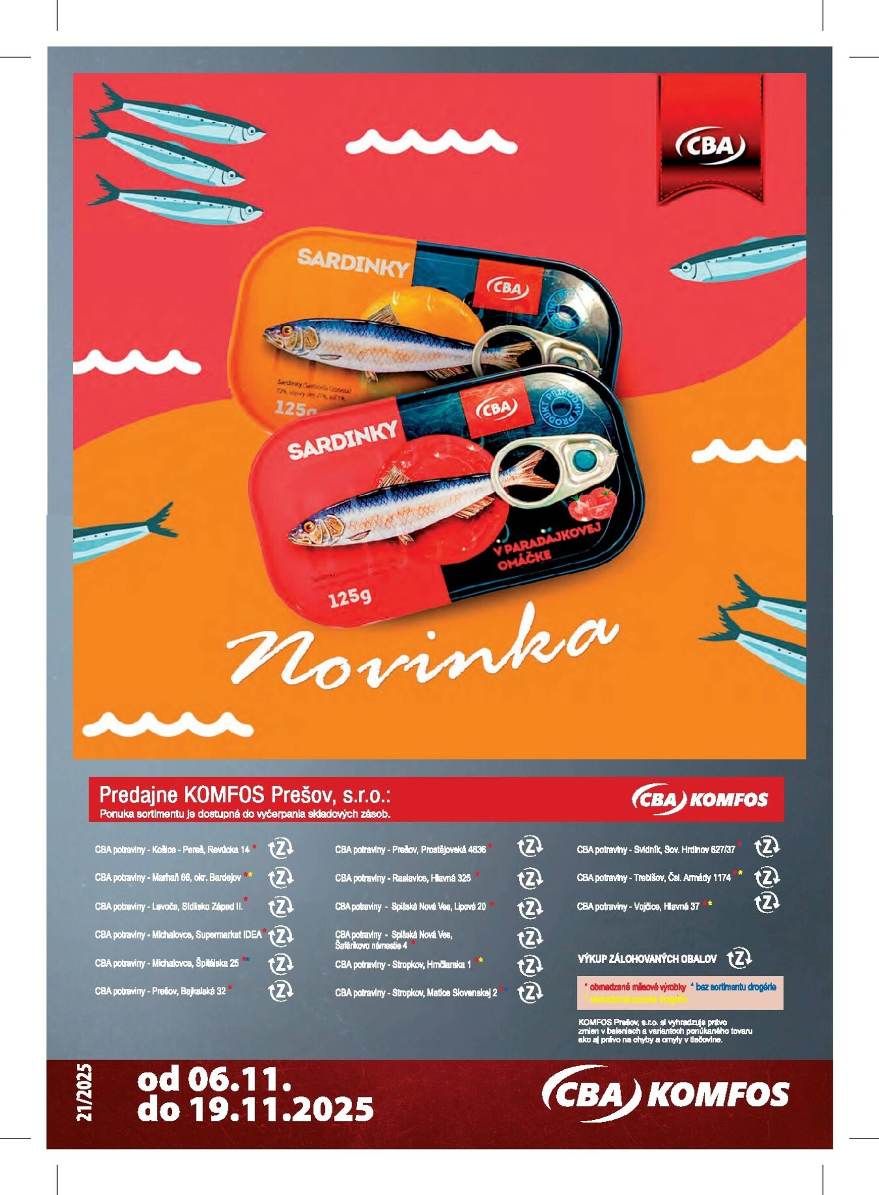 Page 24 of Aktuálny cba leták platný od štvrtka 06.11 do 19.11
