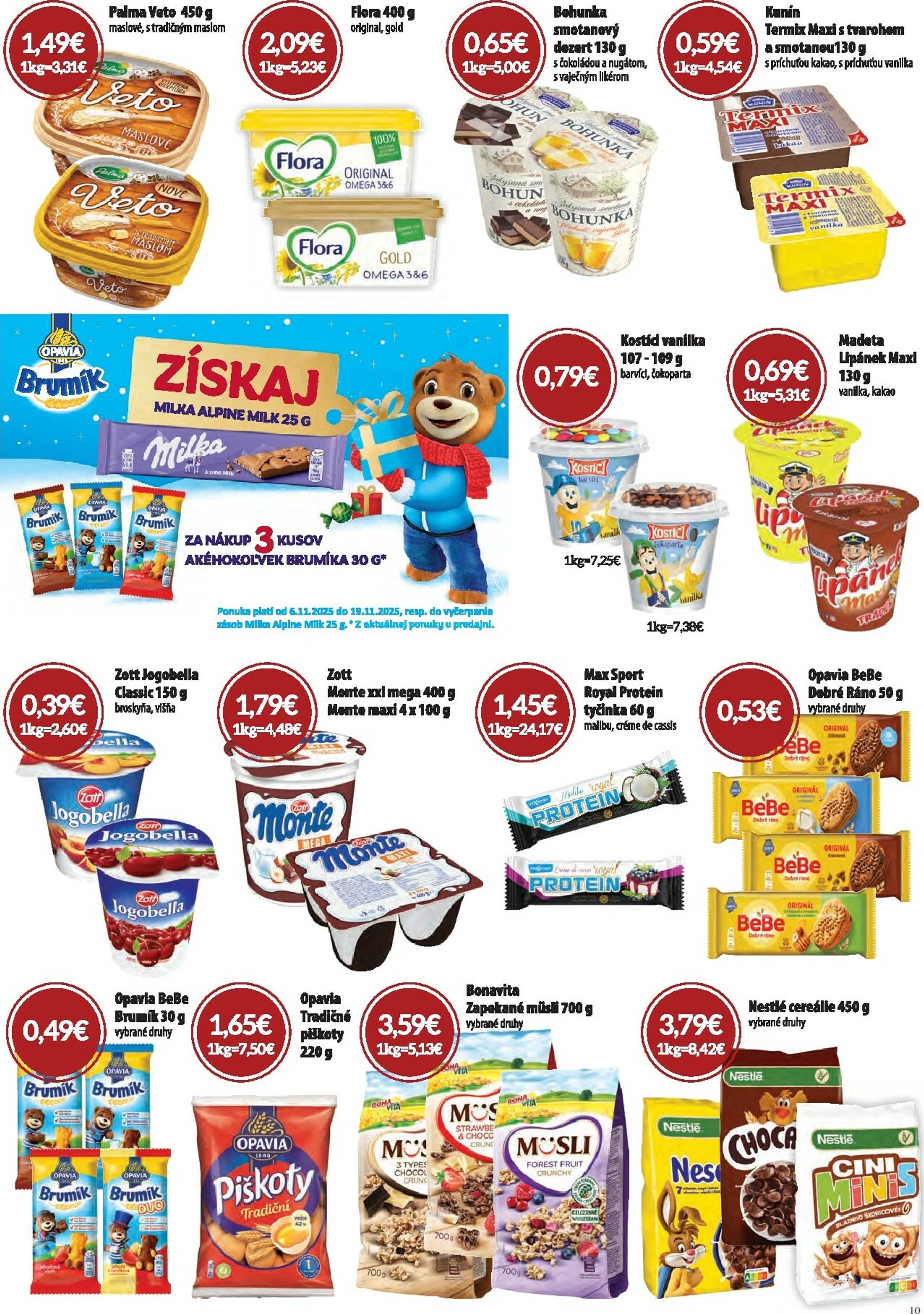 Page 10 of Aktuálny cba leták platný od štvrtka 06.11 do 19.11