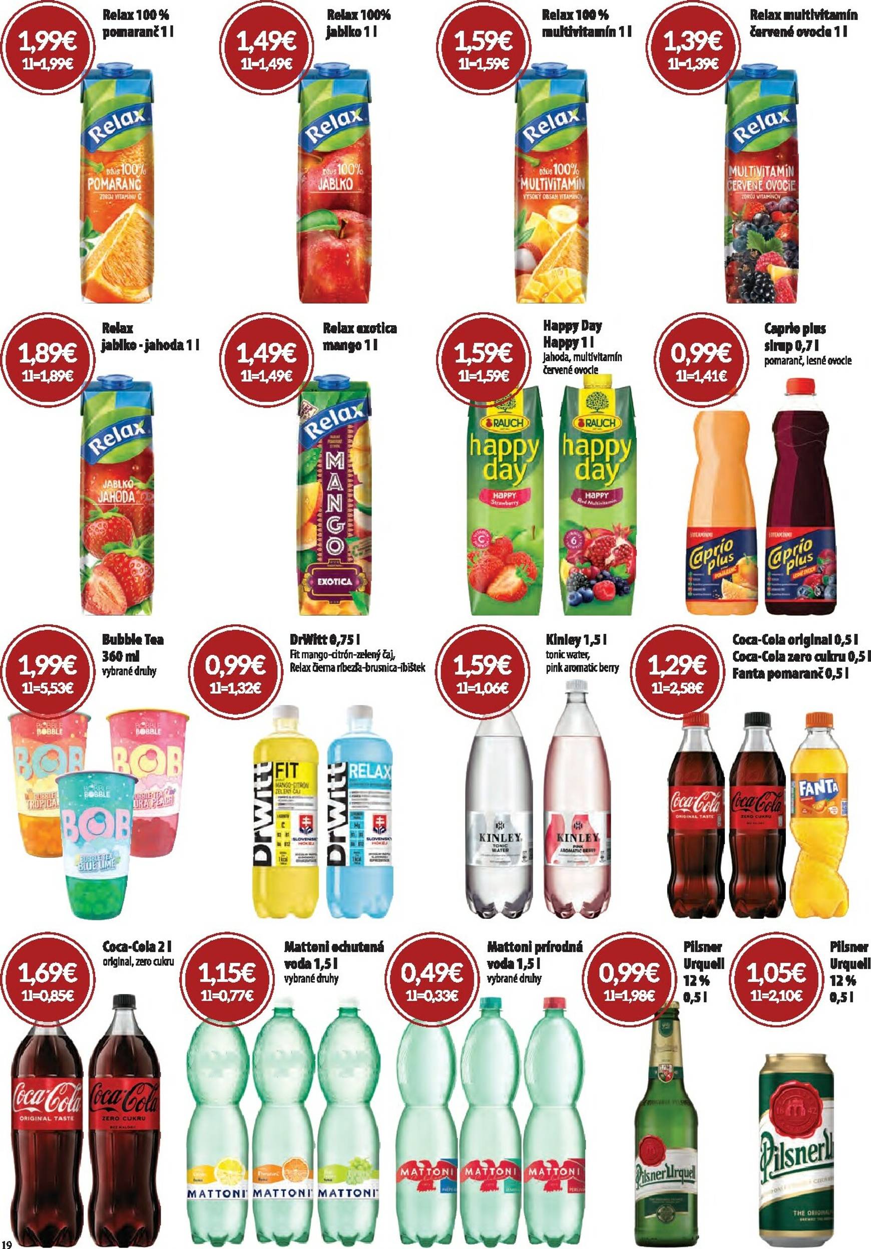 Page 19 of Aktuálny cba leták platný od štvrtka 06.11 do 19.11