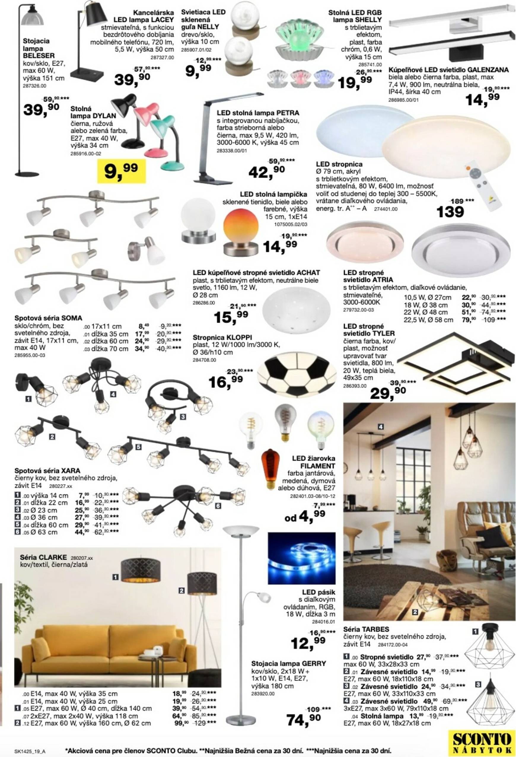 Page 19 of Aktuálny sconto-nabytok leták platný od stredy 05.11 do 25.11