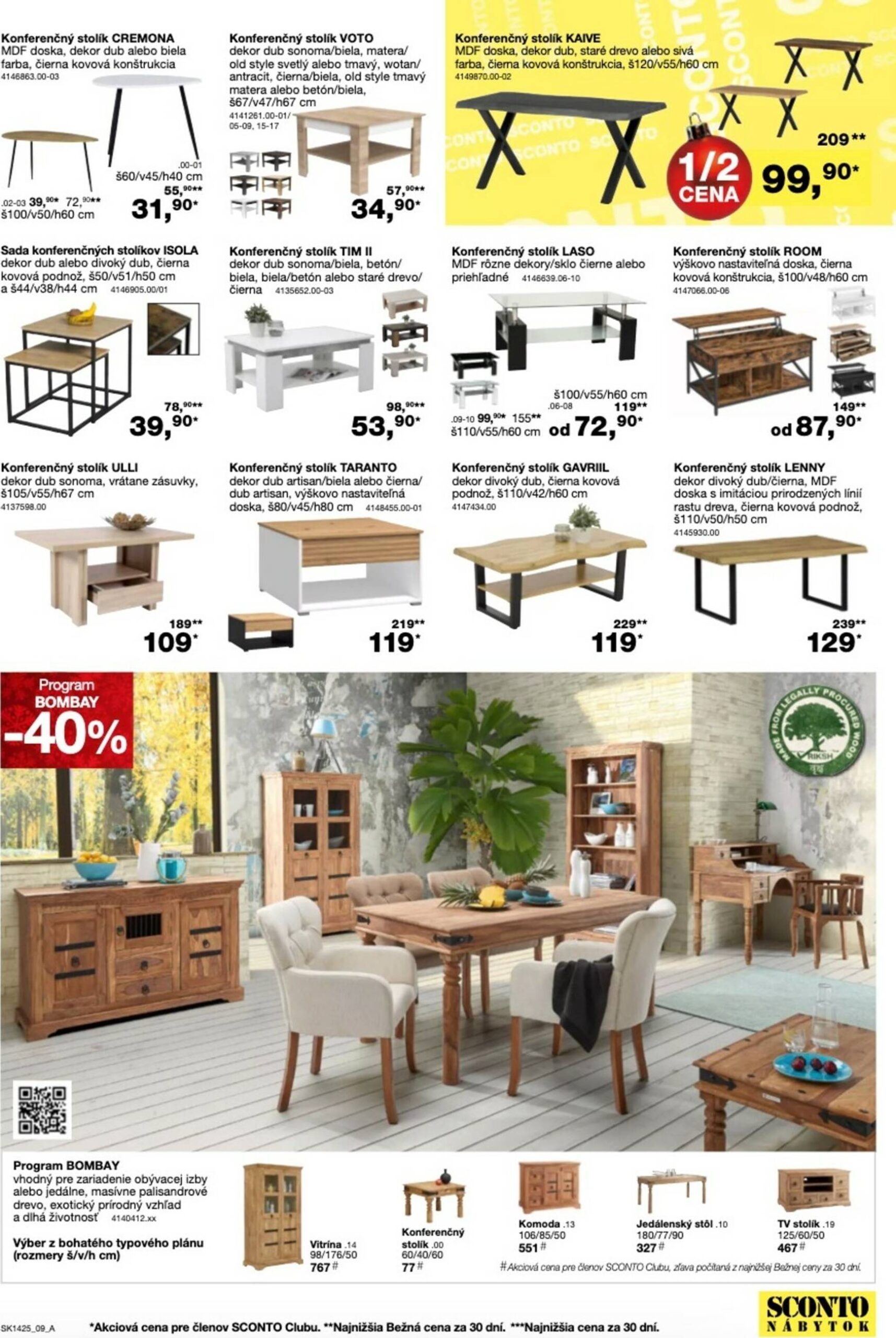 Page 9 of Aktuálny sconto-nabytok leták platný od stredy 05.11 do 25.11