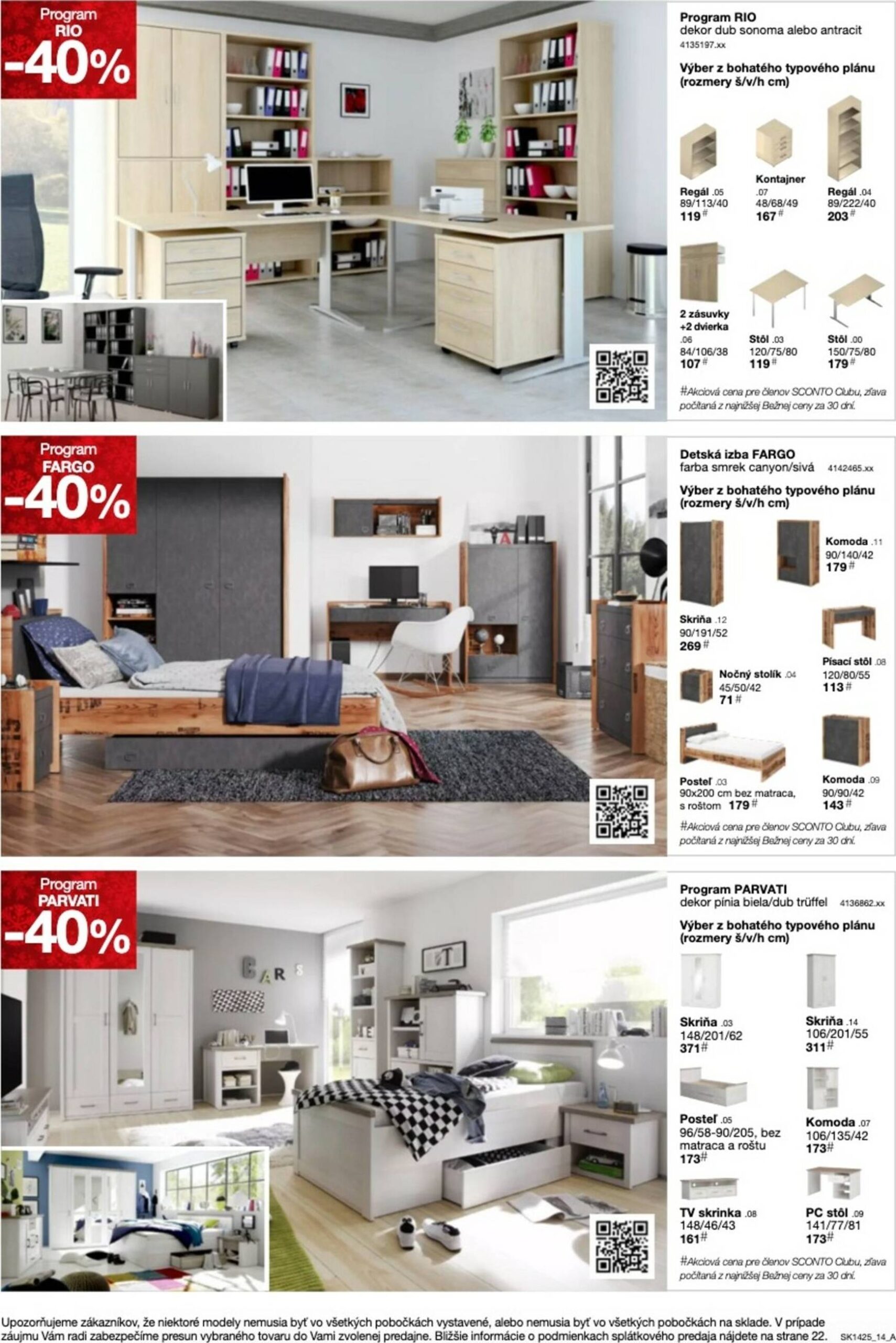 Page 14 of Aktuálny sconto-nabytok leták platný od stredy 05.11 do 25.11