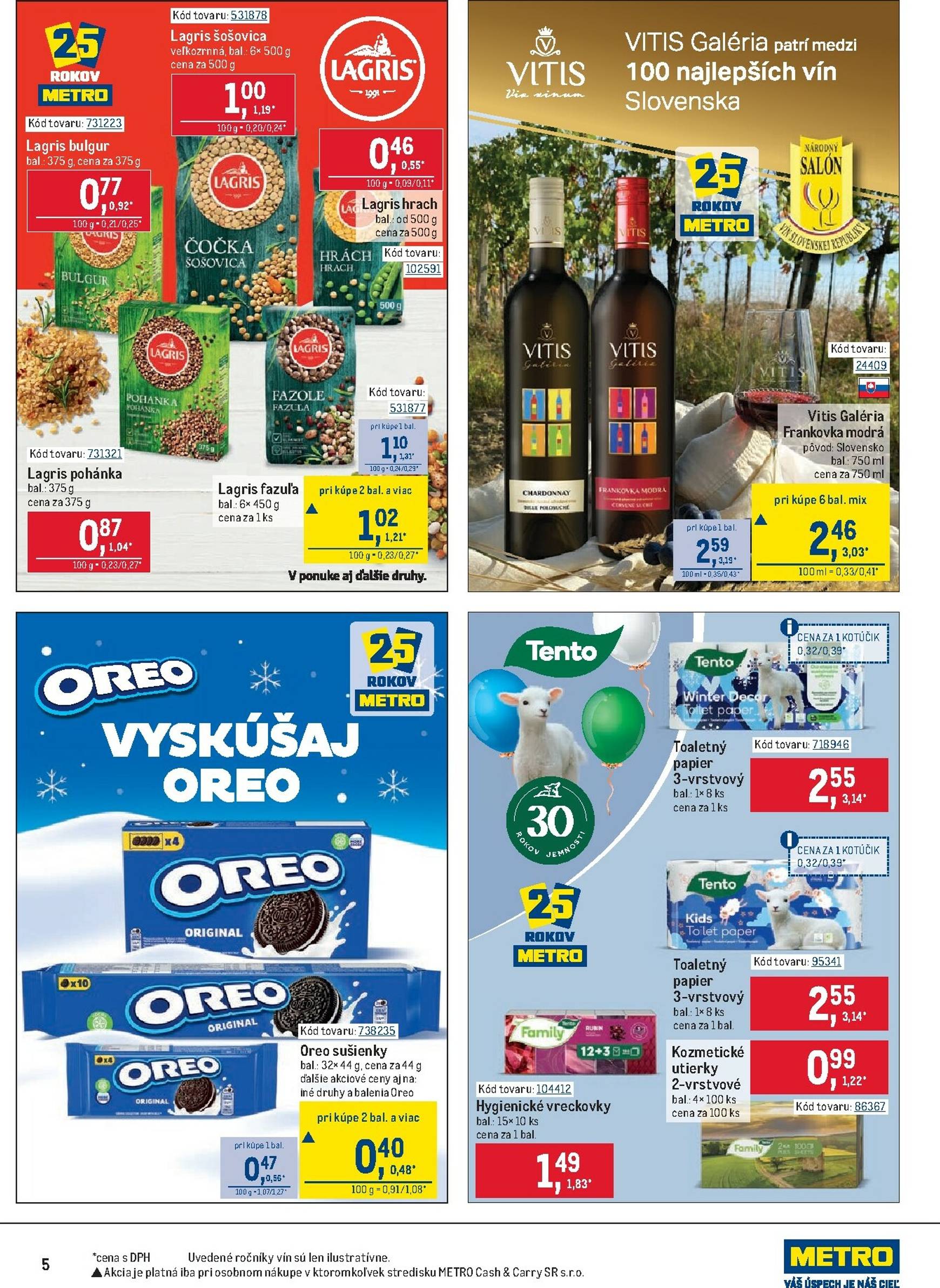 Page 5 of Aktuálny metro leták platný od stredy 05.11 do 18.11