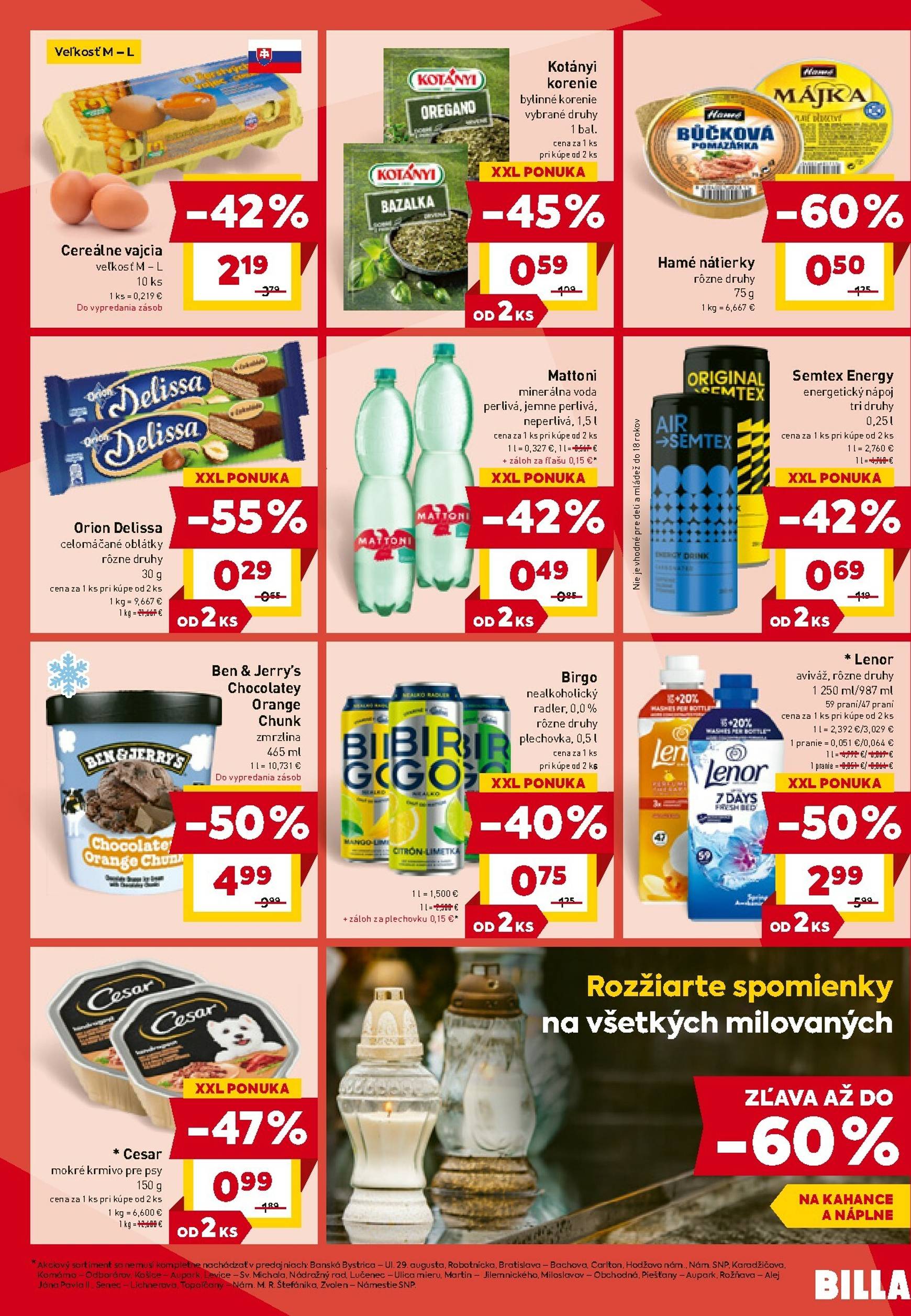 Page 5 of Aktuálny billa leták platný od stredy 29.10 do 04.11