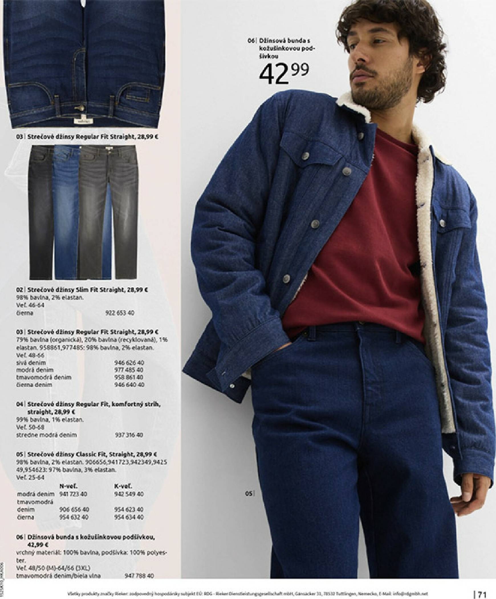 Page 73 of Aktuálny bonprix leták platný od stredy 05.11 do 08.12