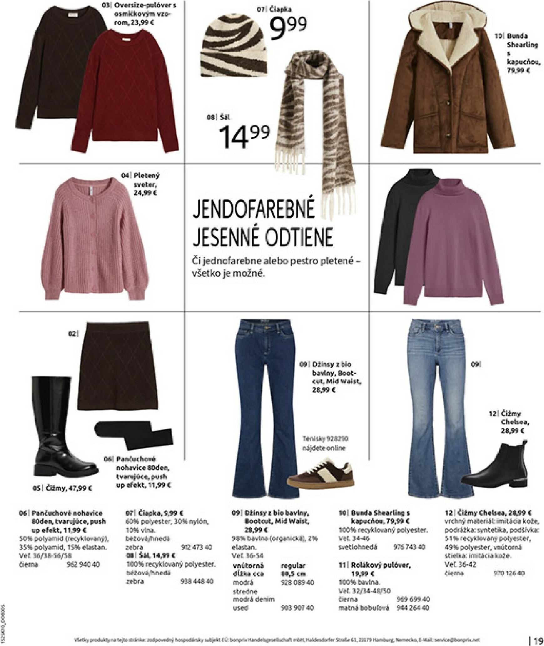 Page 21 of Aktuálny bonprix leták platný od stredy 05.11 do 08.12