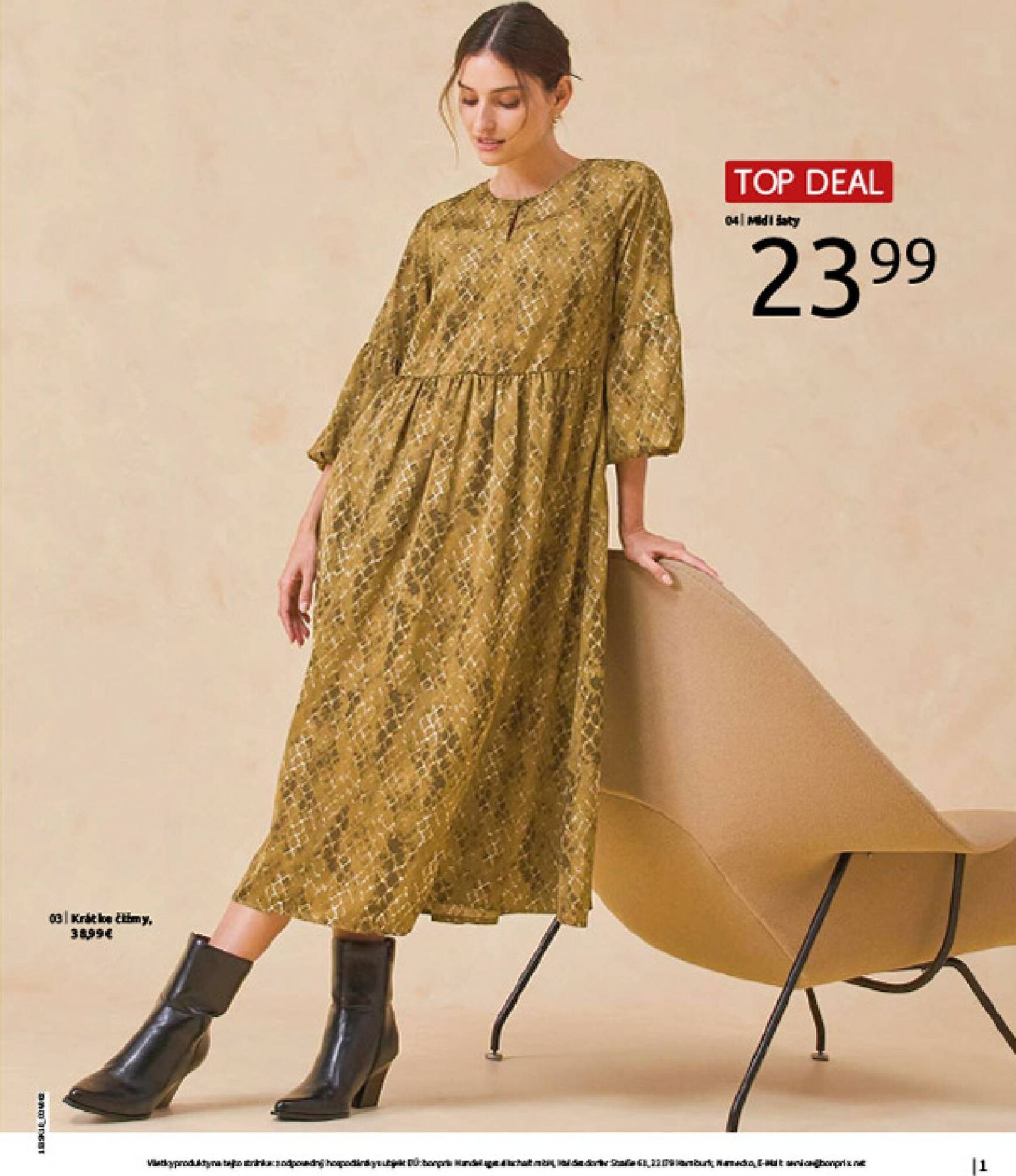 Page 3 of Aktuálny bonprix leták platný od stredy 05.11 do 08.12