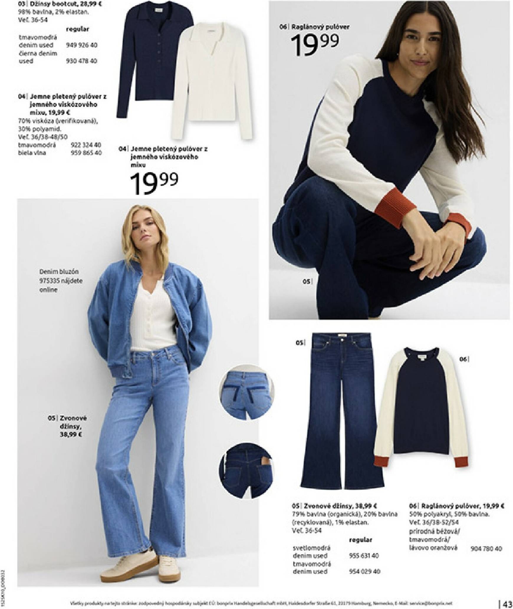 Page 45 of Aktuálny bonprix leták platný od stredy 05.11 do 08.12