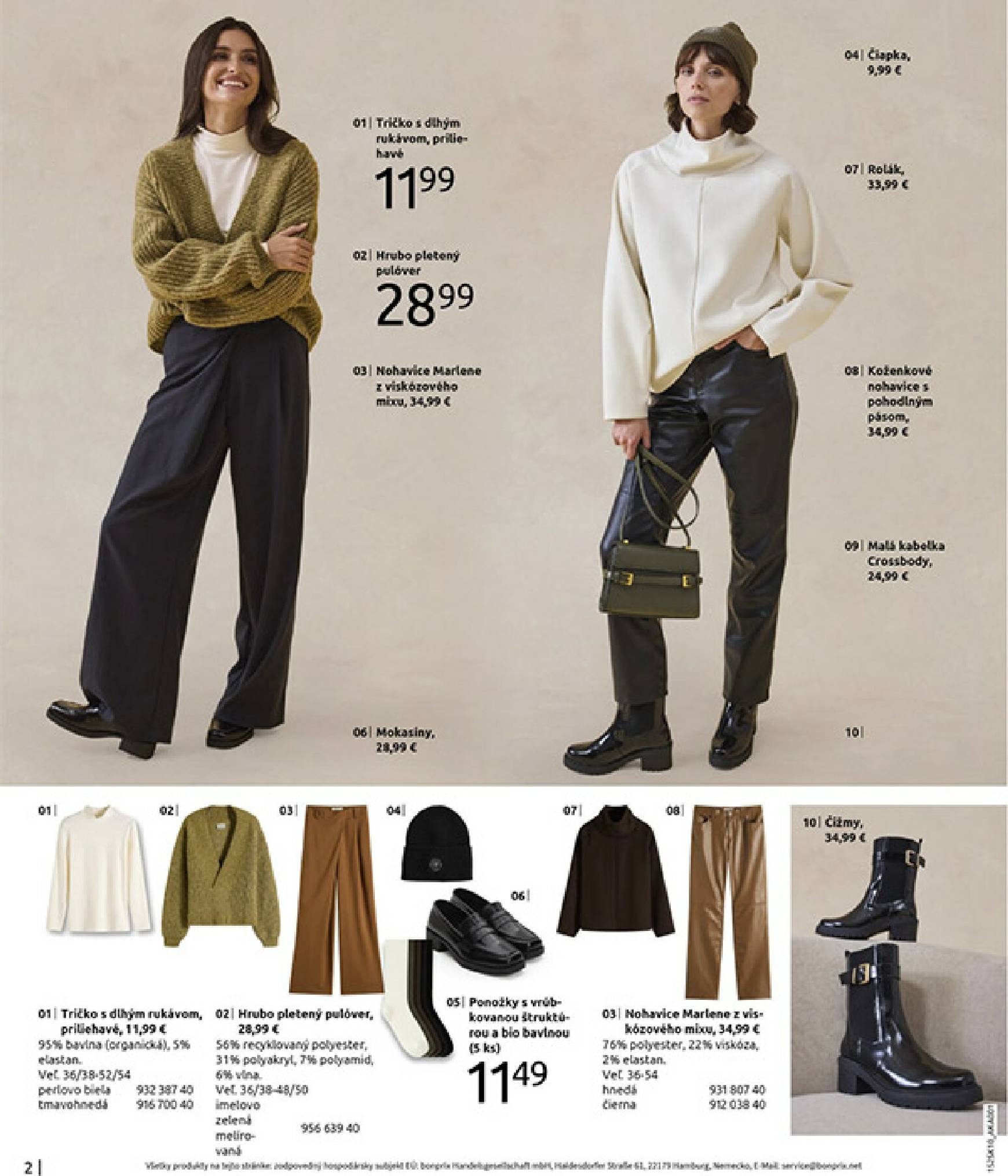 Page 4 of Aktuálny bonprix leták platný od stredy 05.11 do 08.12