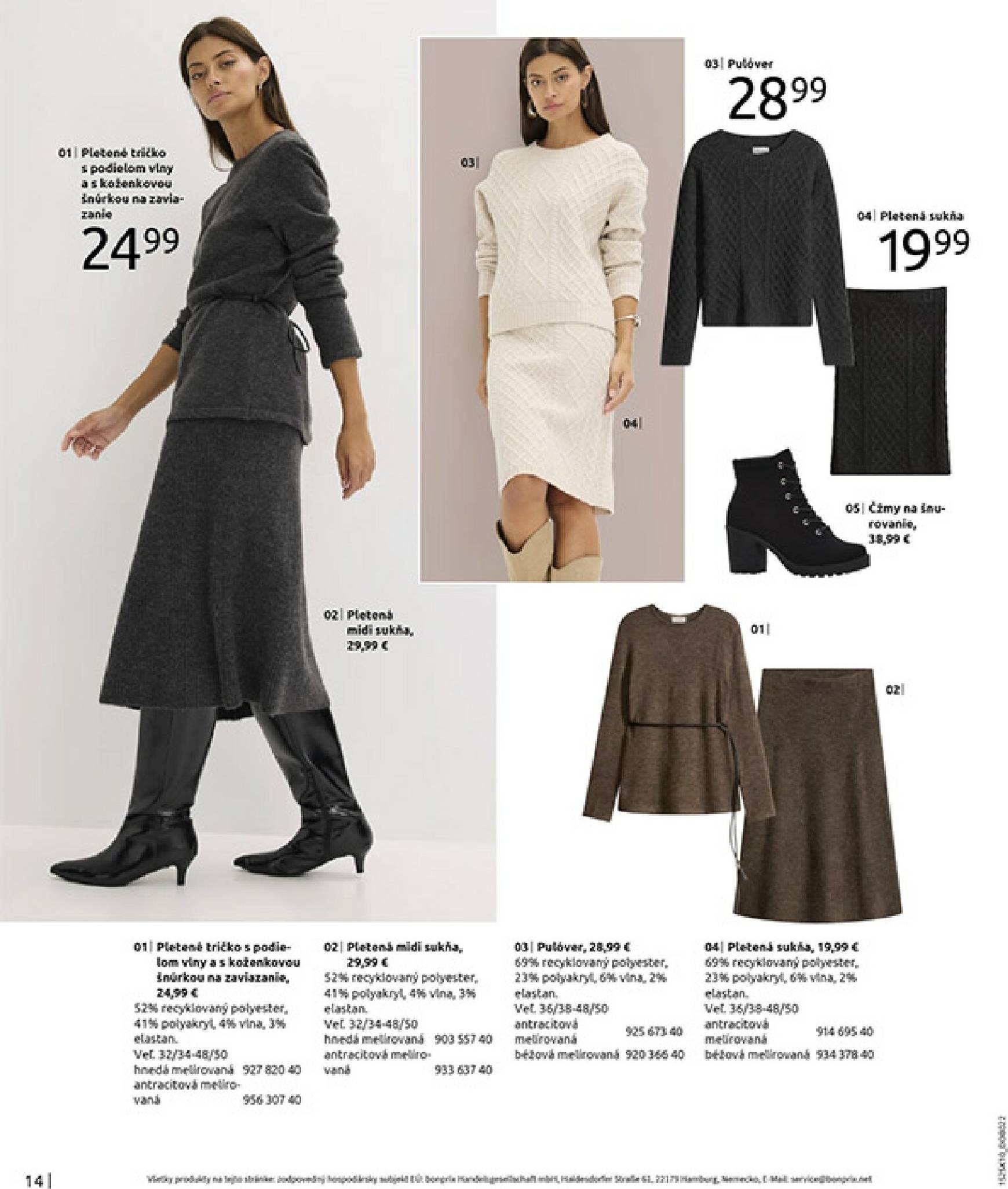 Page 16 of Aktuálny bonprix leták platný od stredy 05.11 do 08.12