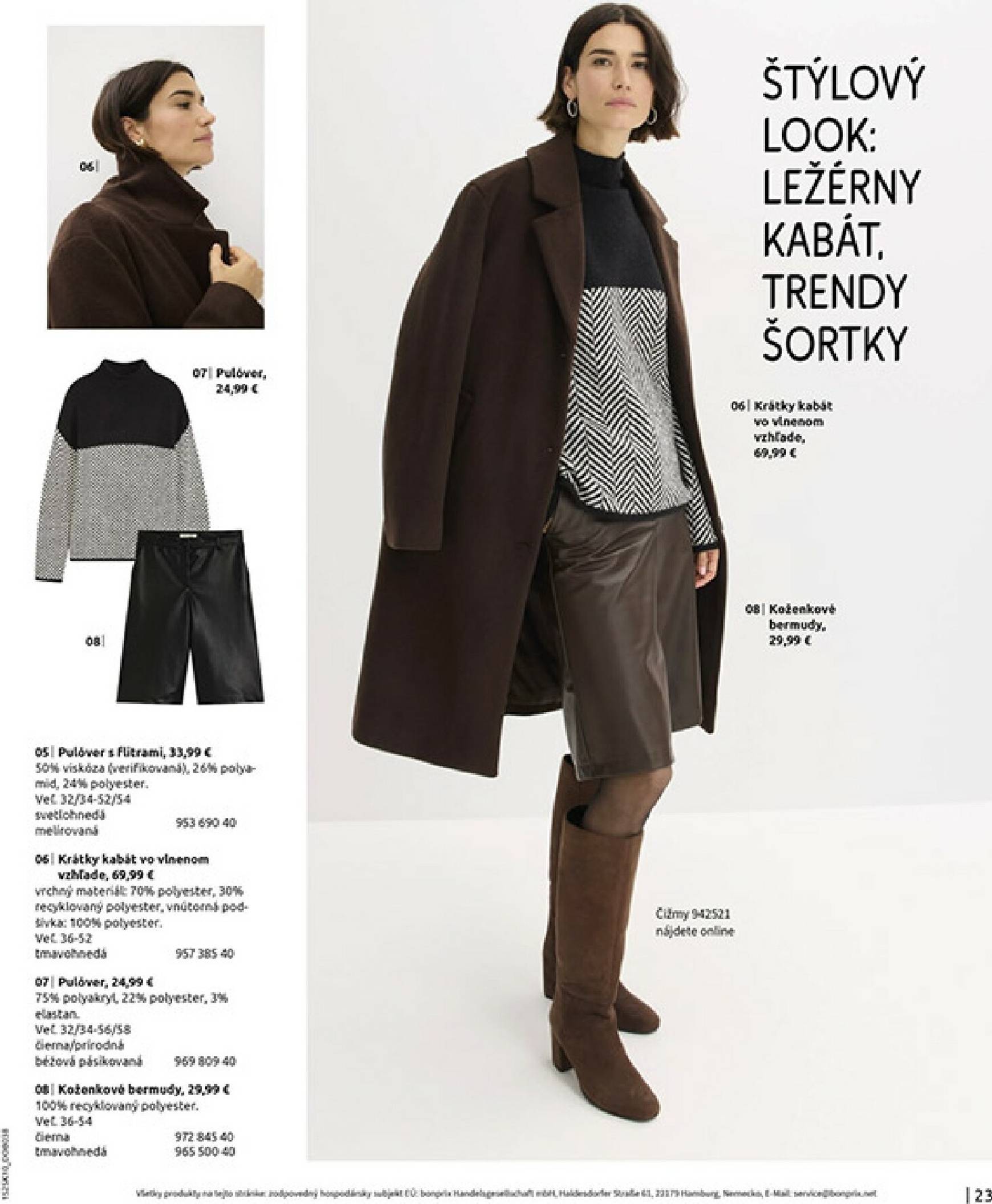 Page 25 of Aktuálny bonprix leták platný od stredy 05.11 do 08.12