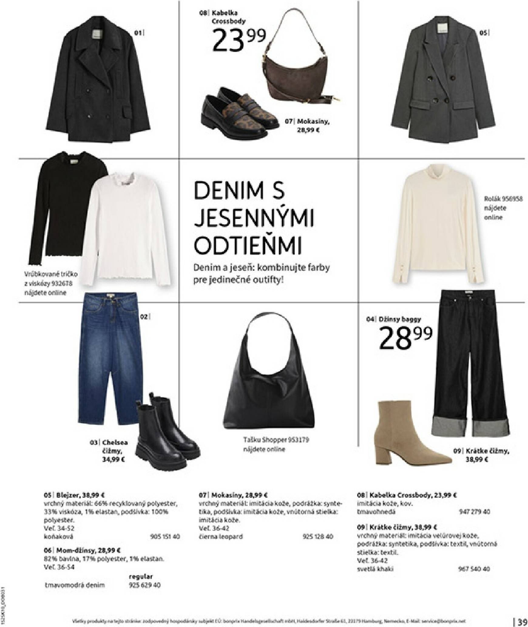 Page 41 of Aktuálny bonprix leták platný od stredy 05.11 do 08.12