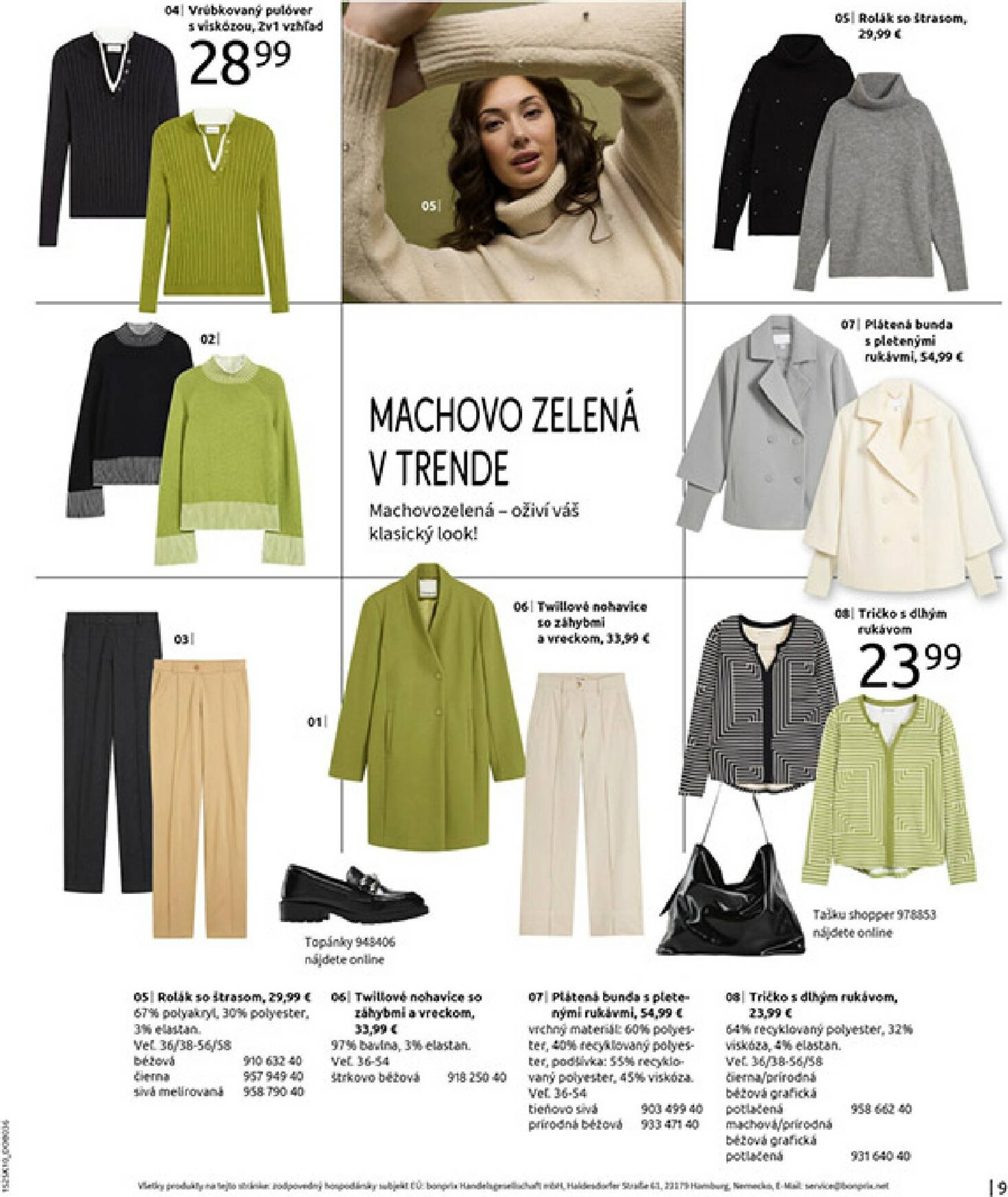 Page 11 of Aktuálny bonprix leták platný od stredy 05.11 do 08.12