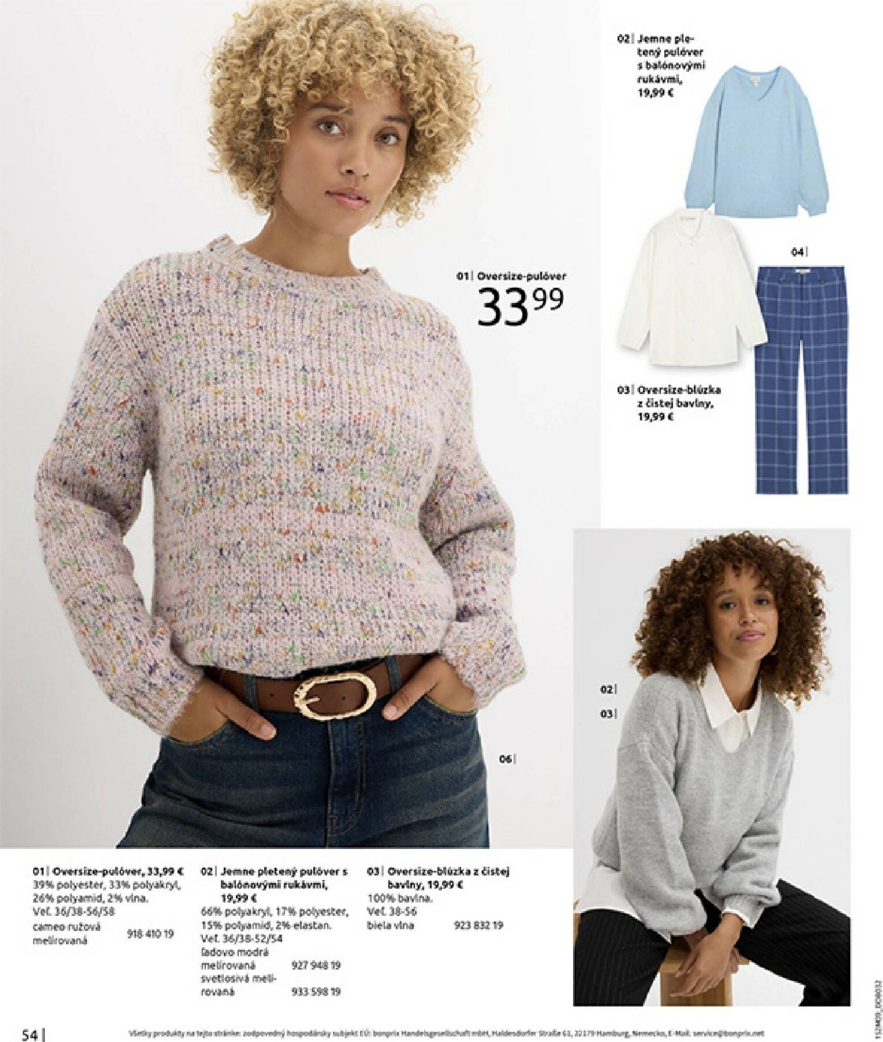 Page 56 of Aktuálny bonprix leták platný od štvrtka 23.10 do 18.11