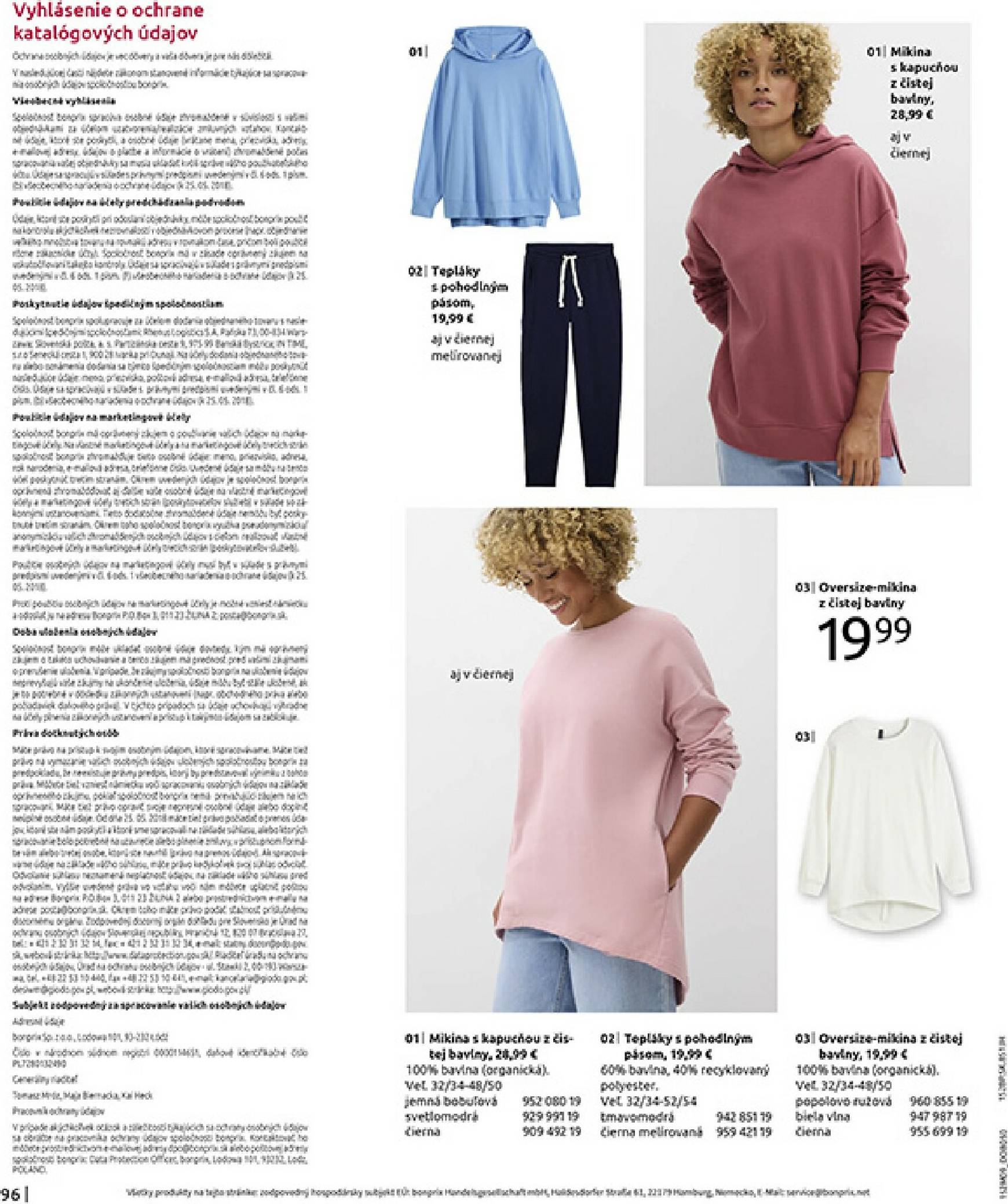 Page 98 of Aktuálny bonprix leták platný od štvrtka 23.10 do 18.11