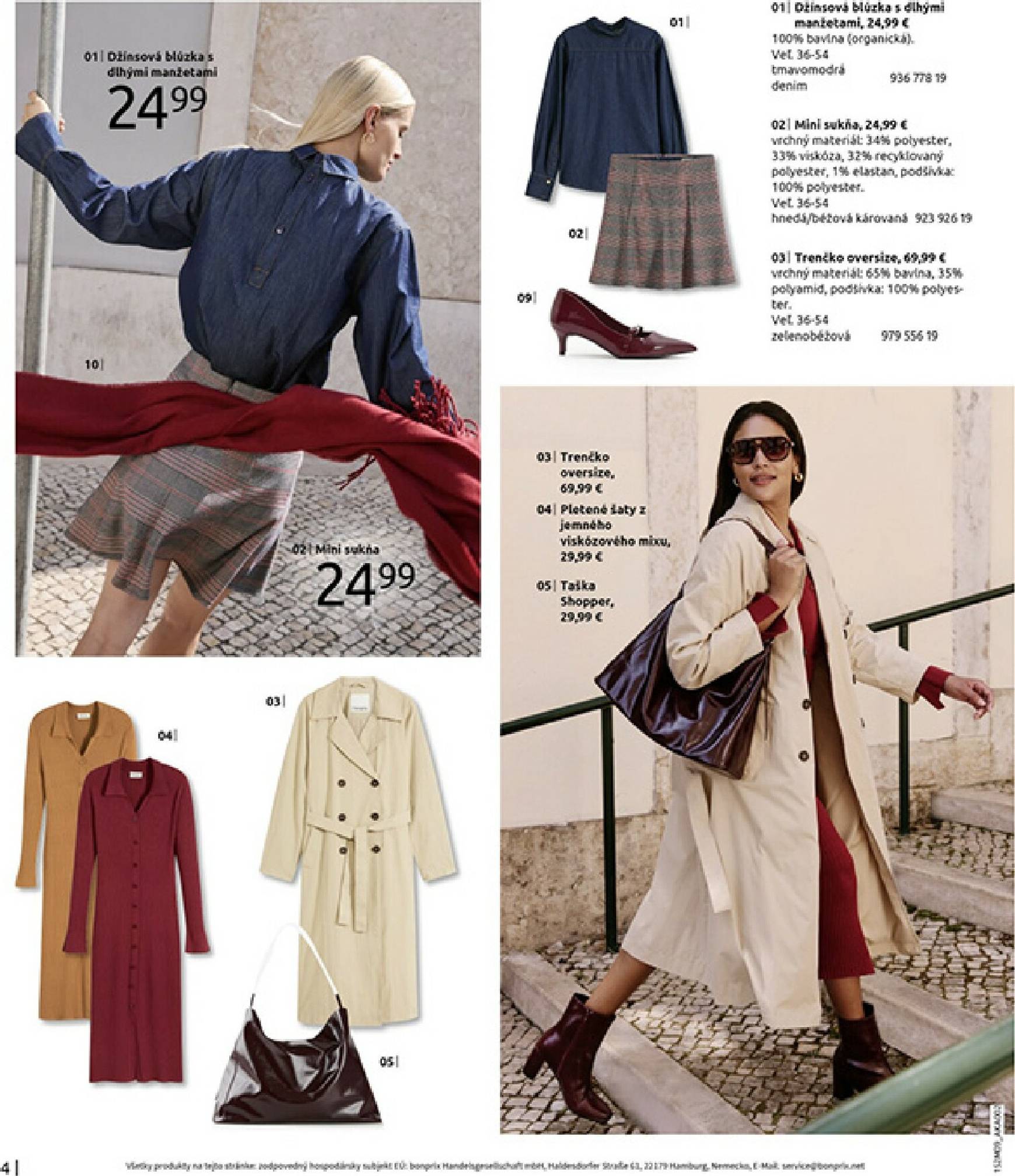 Page 6 of Aktuálny bonprix leták platný od štvrtka 23.10 do 18.11