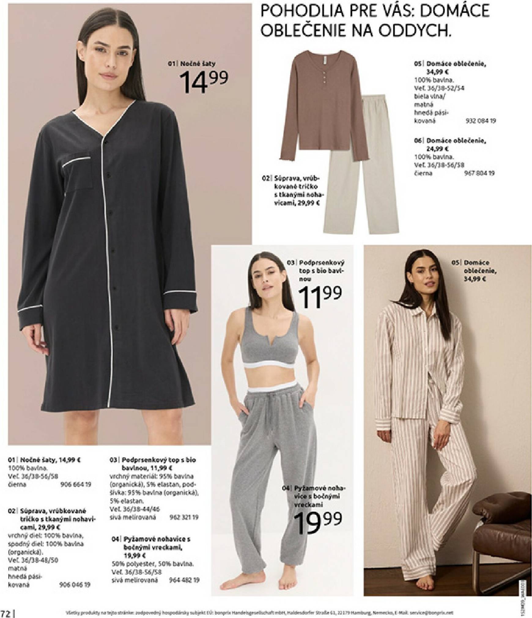 Page 74 of Aktuálny bonprix leták platný od štvrtka 23.10 do 18.11