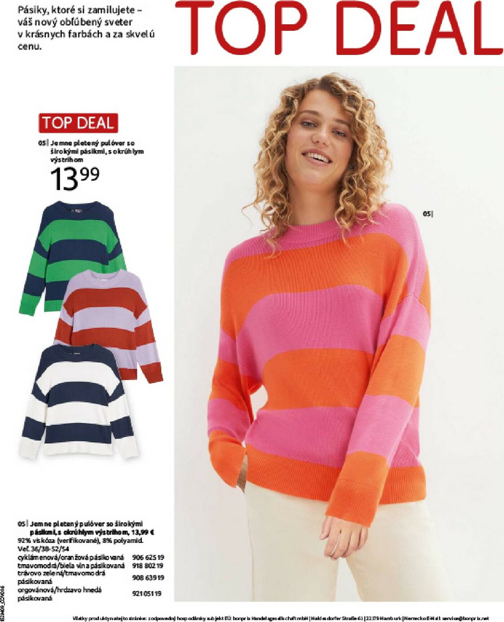 Page 99 of Aktuálny bonprix leták platný od štvrtka 23.10 do 18.11