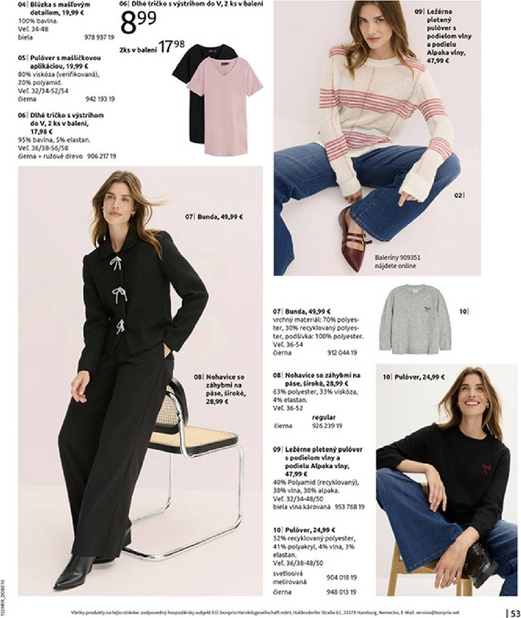 Page 55 of Aktuálny bonprix leták platný od štvrtka 23.10 do 18.11