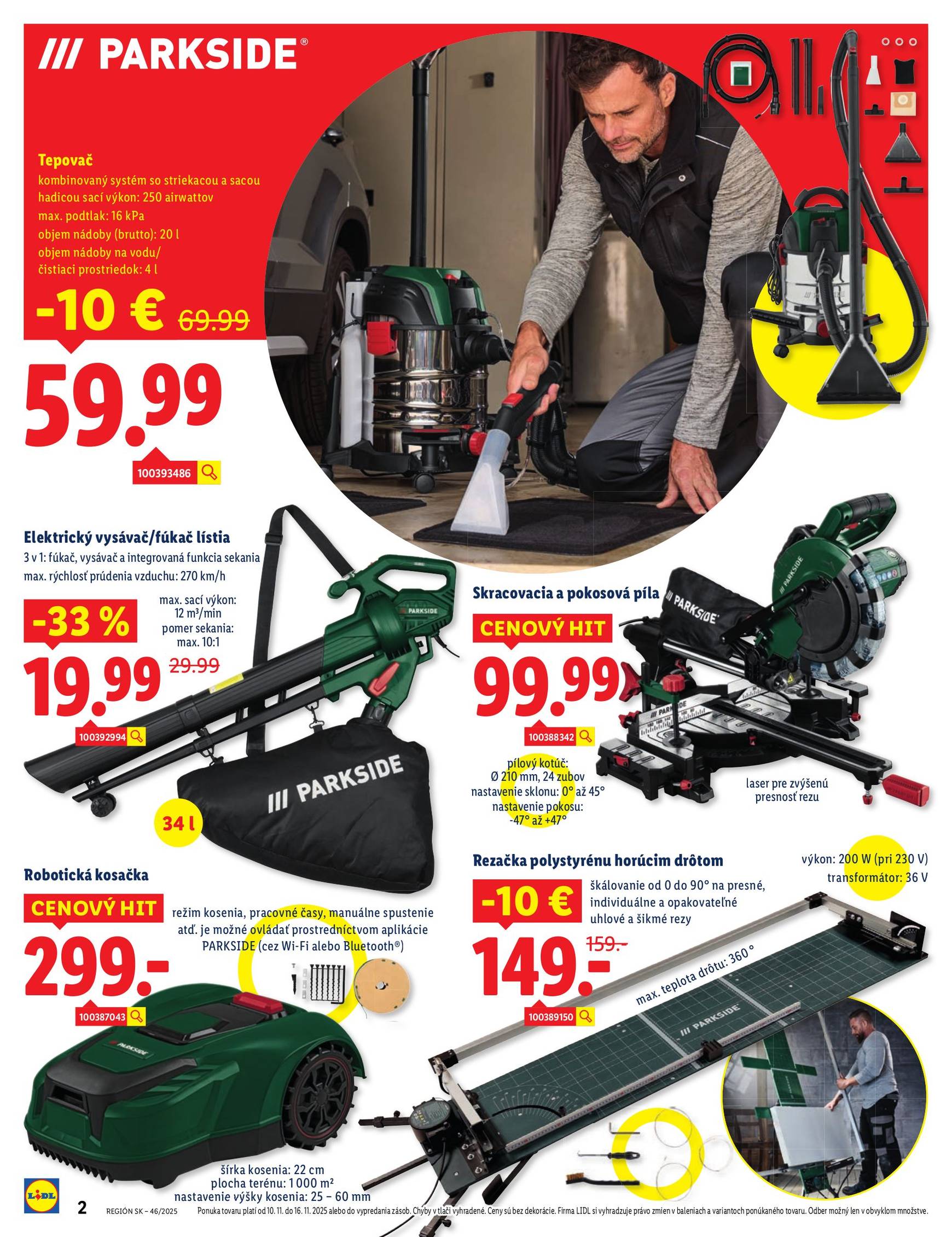 Page 2 of Aktuálny lidl leták platný od pondelka 10.11 do 16.11