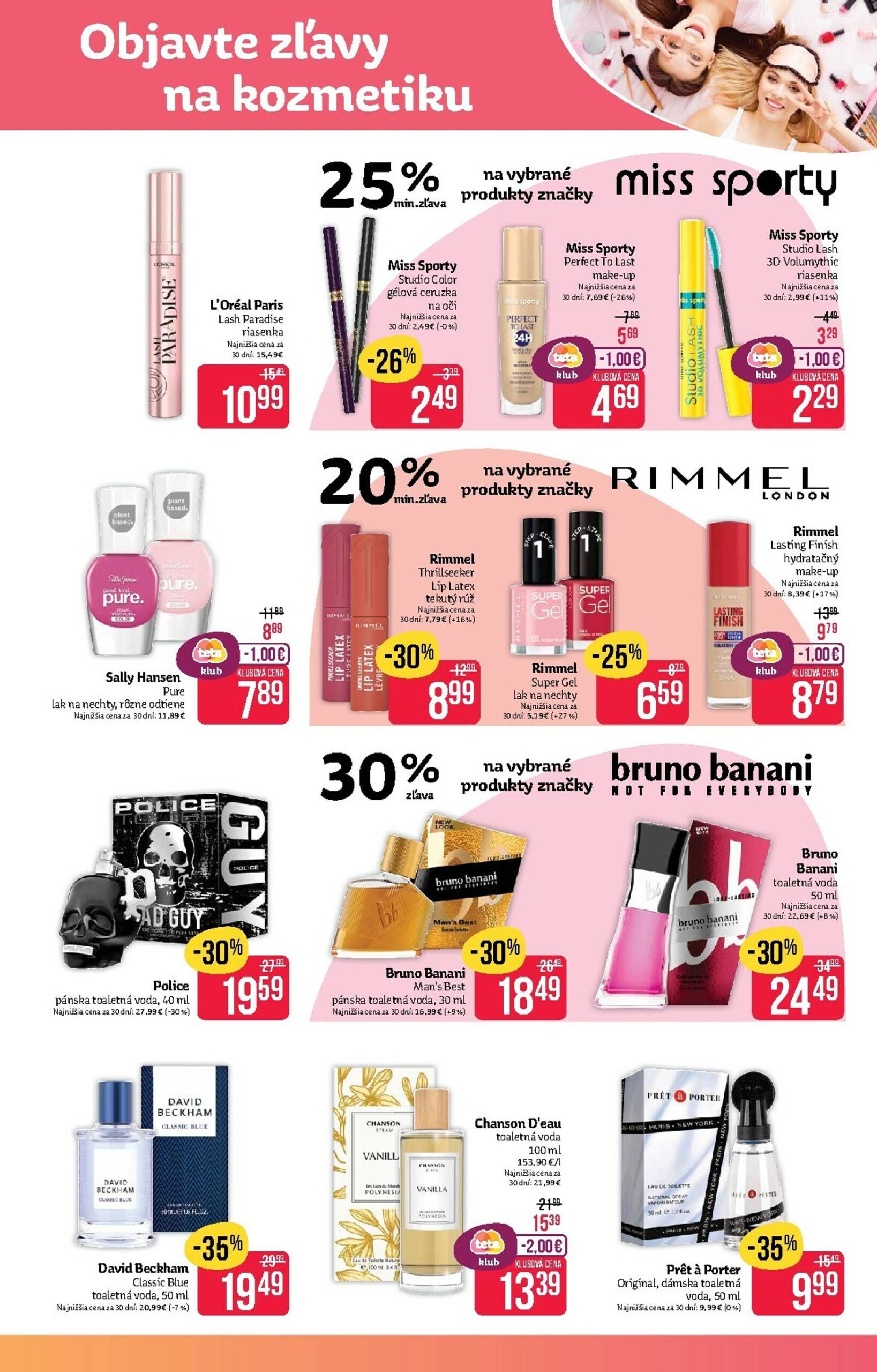 Page 3 of Aktuálny teta-drogerie leták platný od pondelka 10.11 do 19.11