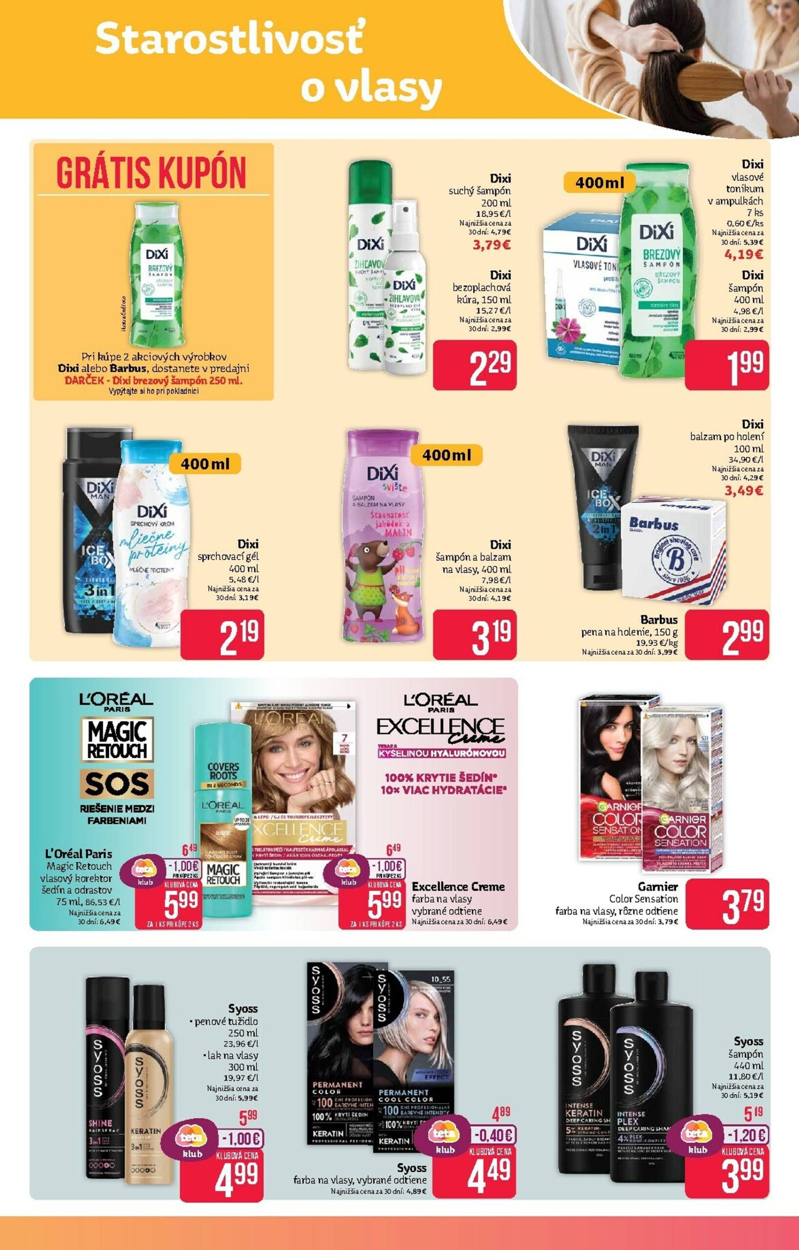 Page 7 of Aktuálny teta-drogerie leták platný od pondelka 10.11 do 19.11