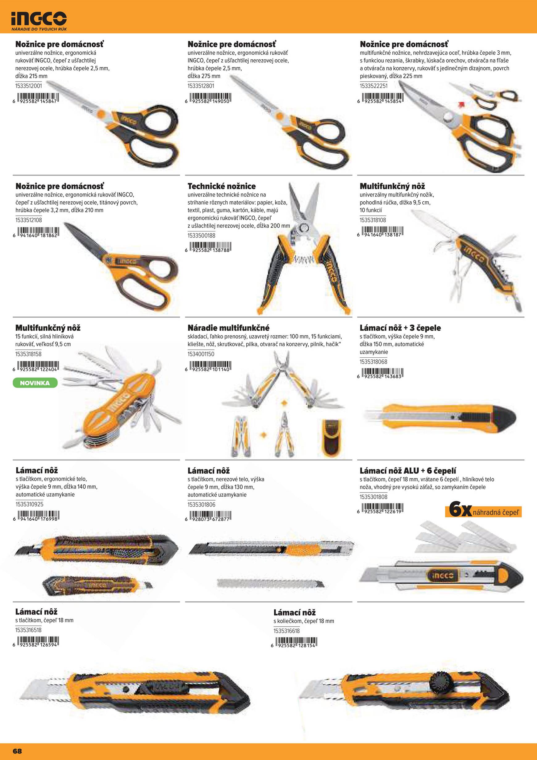 Page 68 of Aktuálny kinekus leták platný od piatka 06.11 do 01.01