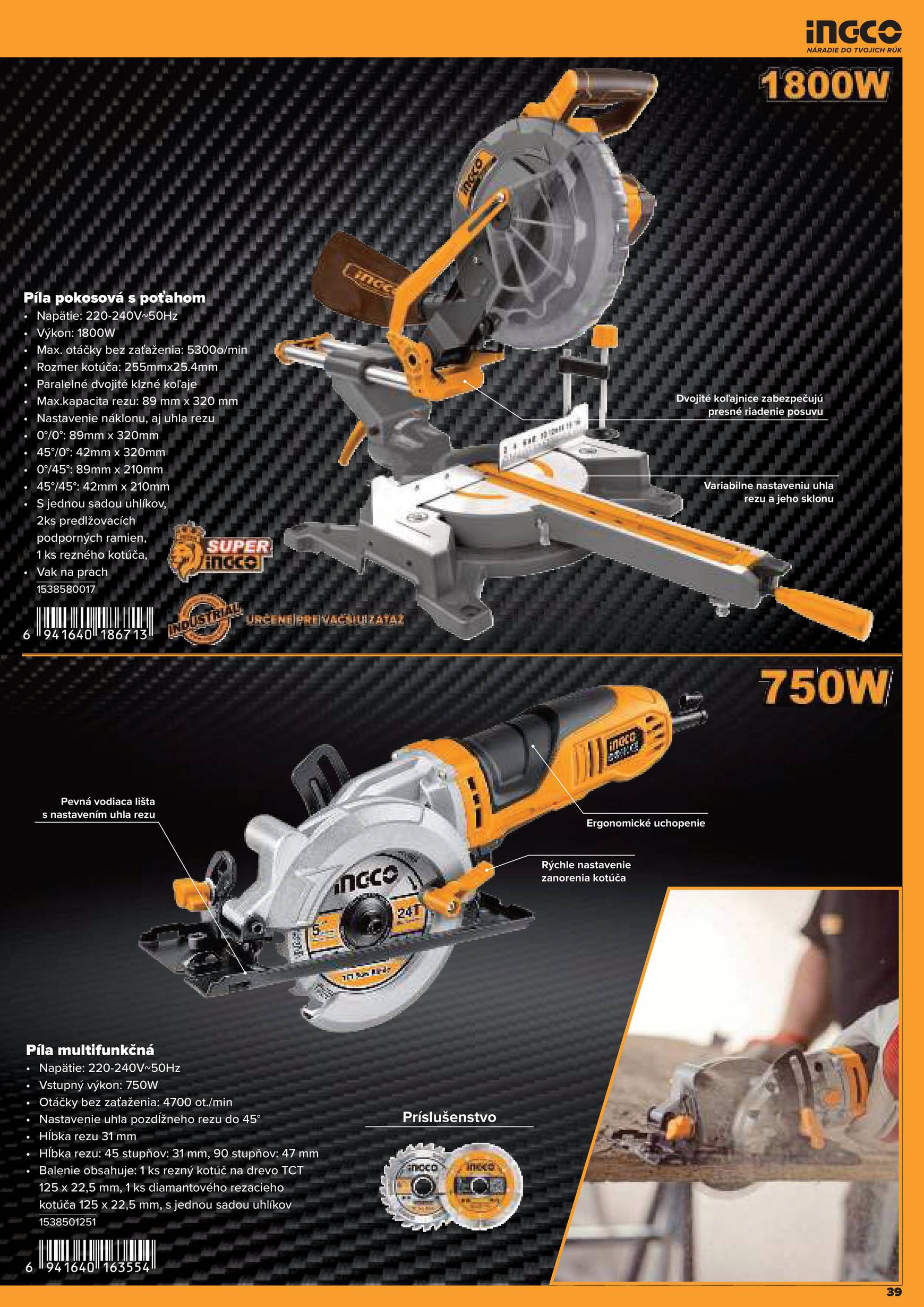 Page 39 of Aktuálny kinekus leták platný od piatka 06.11 do 01.01