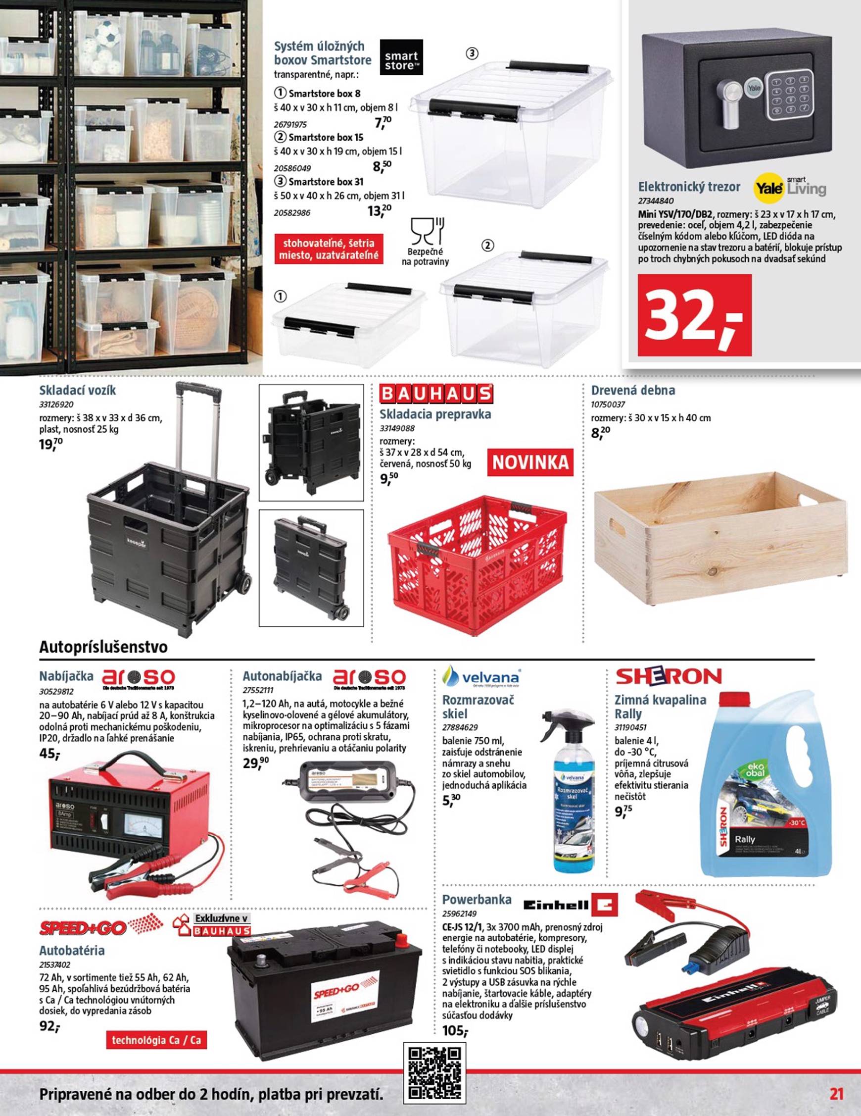 Page 21 of Aktuálny bauhaus leták platný od pondelka 03.11 do 07.12