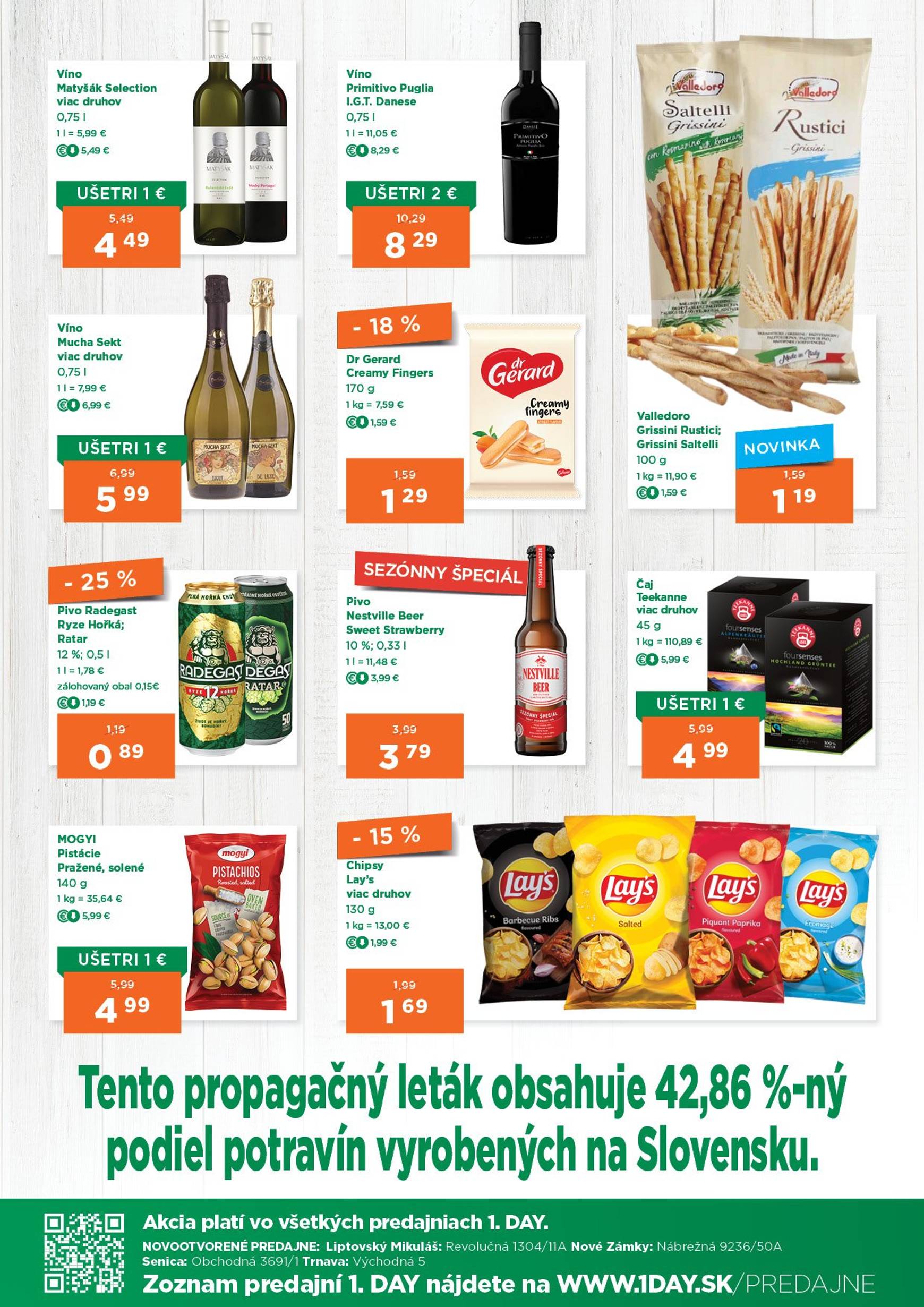 Page 5 of Aktuálny 1day leták platný od štvrtka 06.11 do 19.11