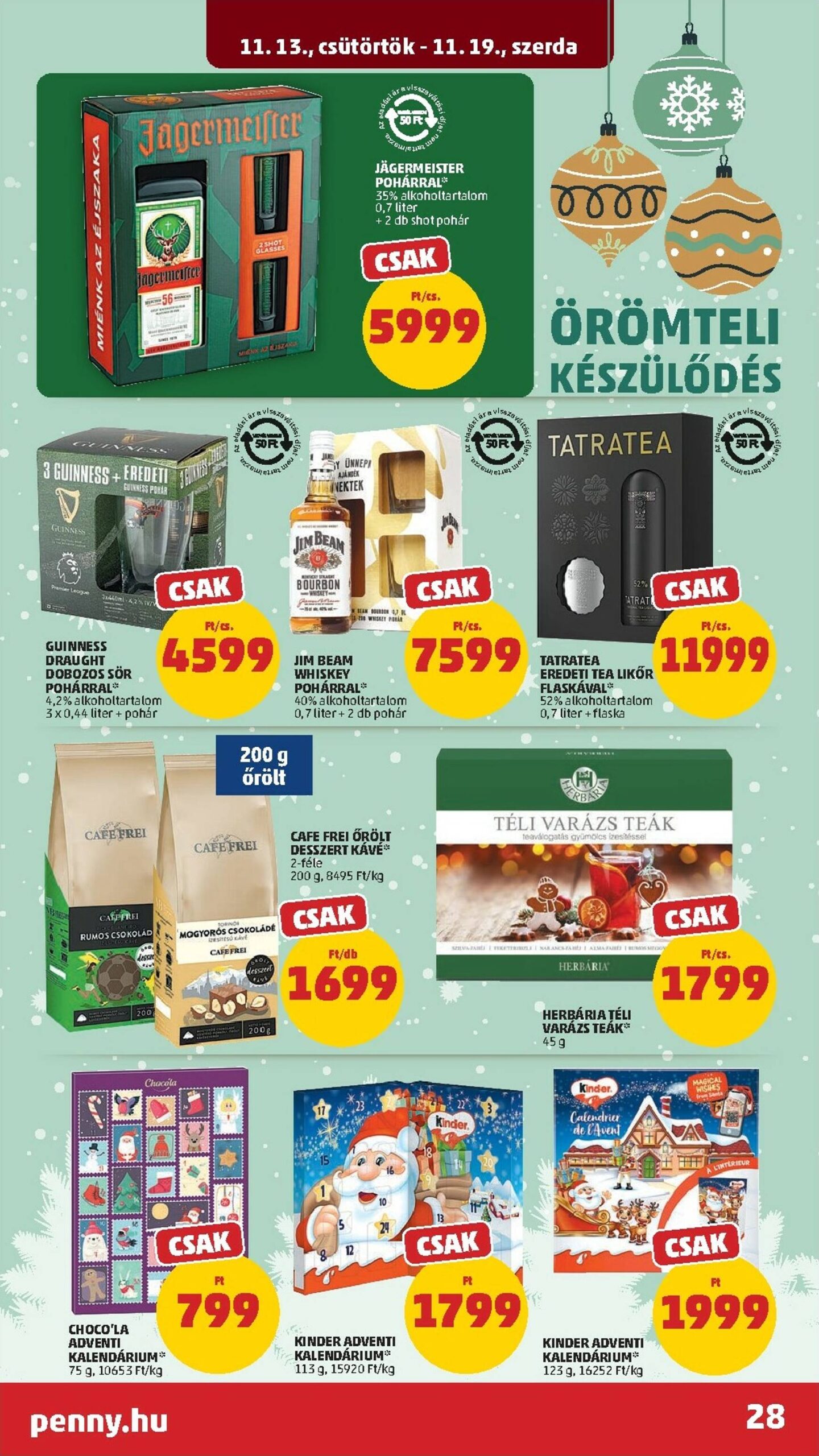 Page 32 of Aktuálny penny-madarsko leták platný od štvrtka 13.11 do 19.11