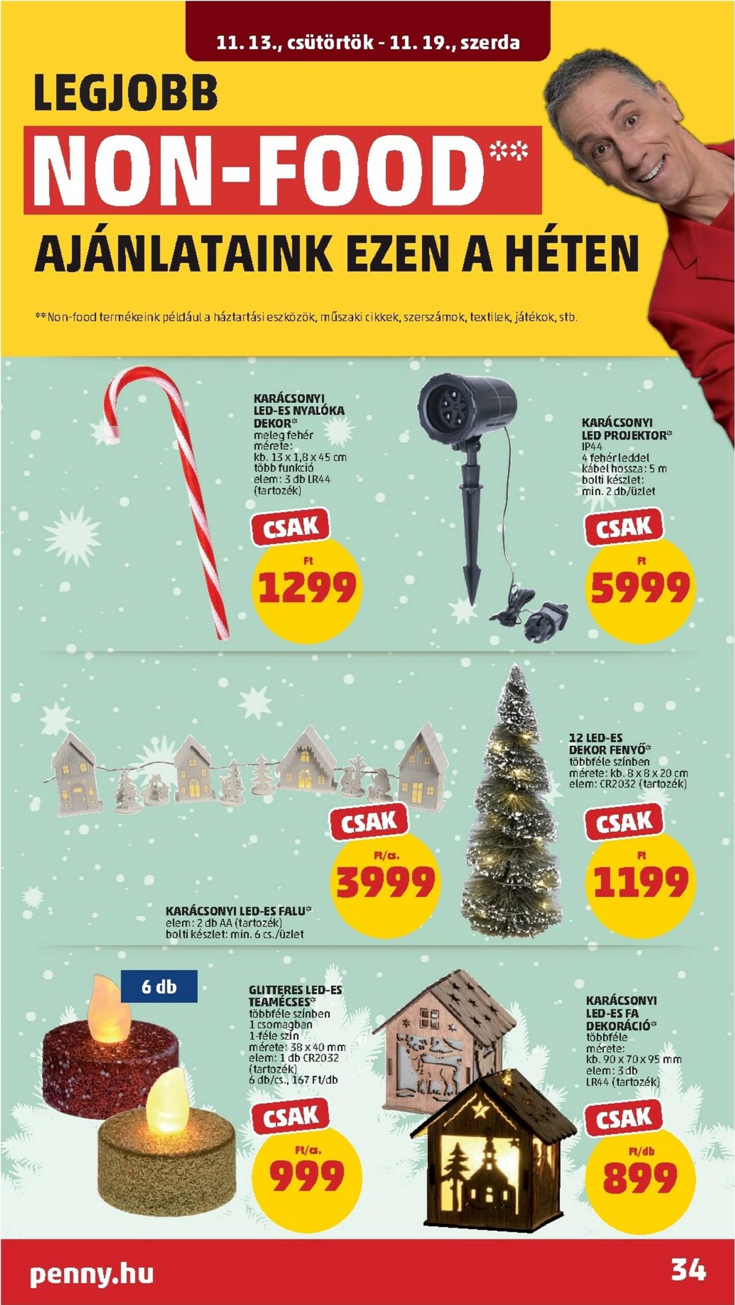 Page 38 of Aktuálny penny-madarsko leták platný od štvrtka 13.11 do 19.11