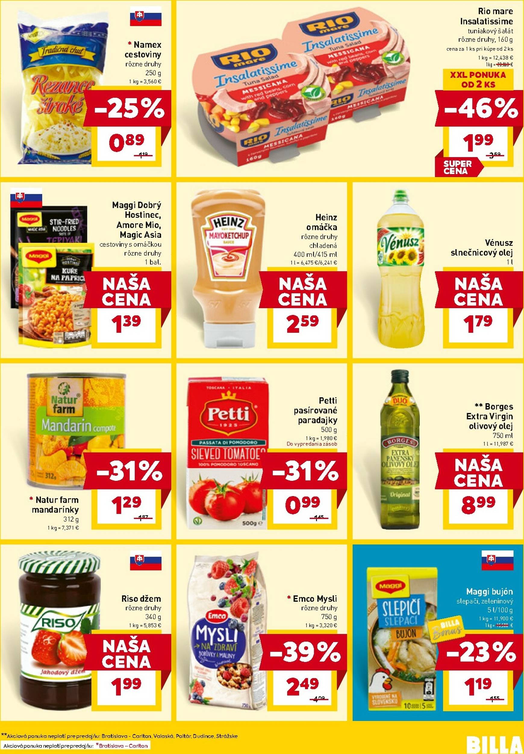 Page 15 of Aktuálny billa leták platný od stredy 05.11 do 11.11
