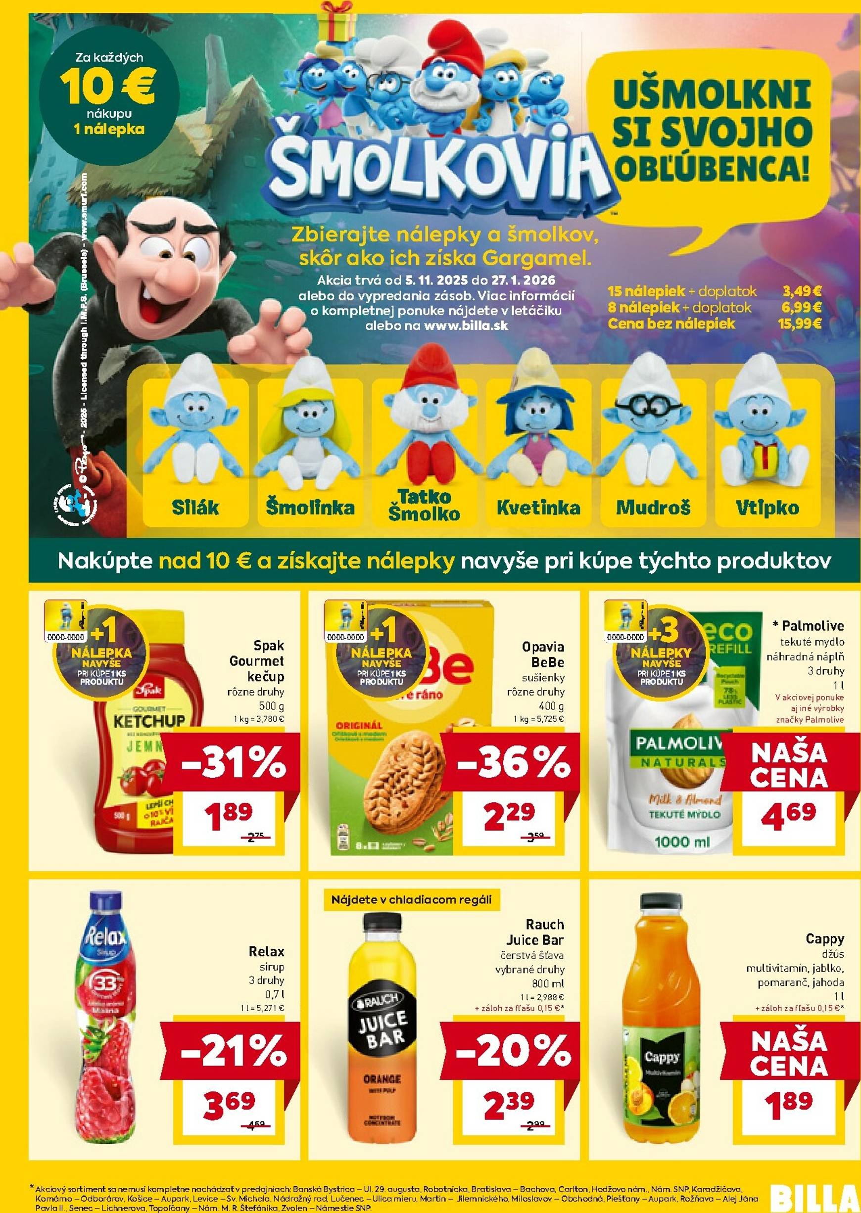 Page 11 of Aktuálny billa leták platný od stredy 05.11 do 11.11