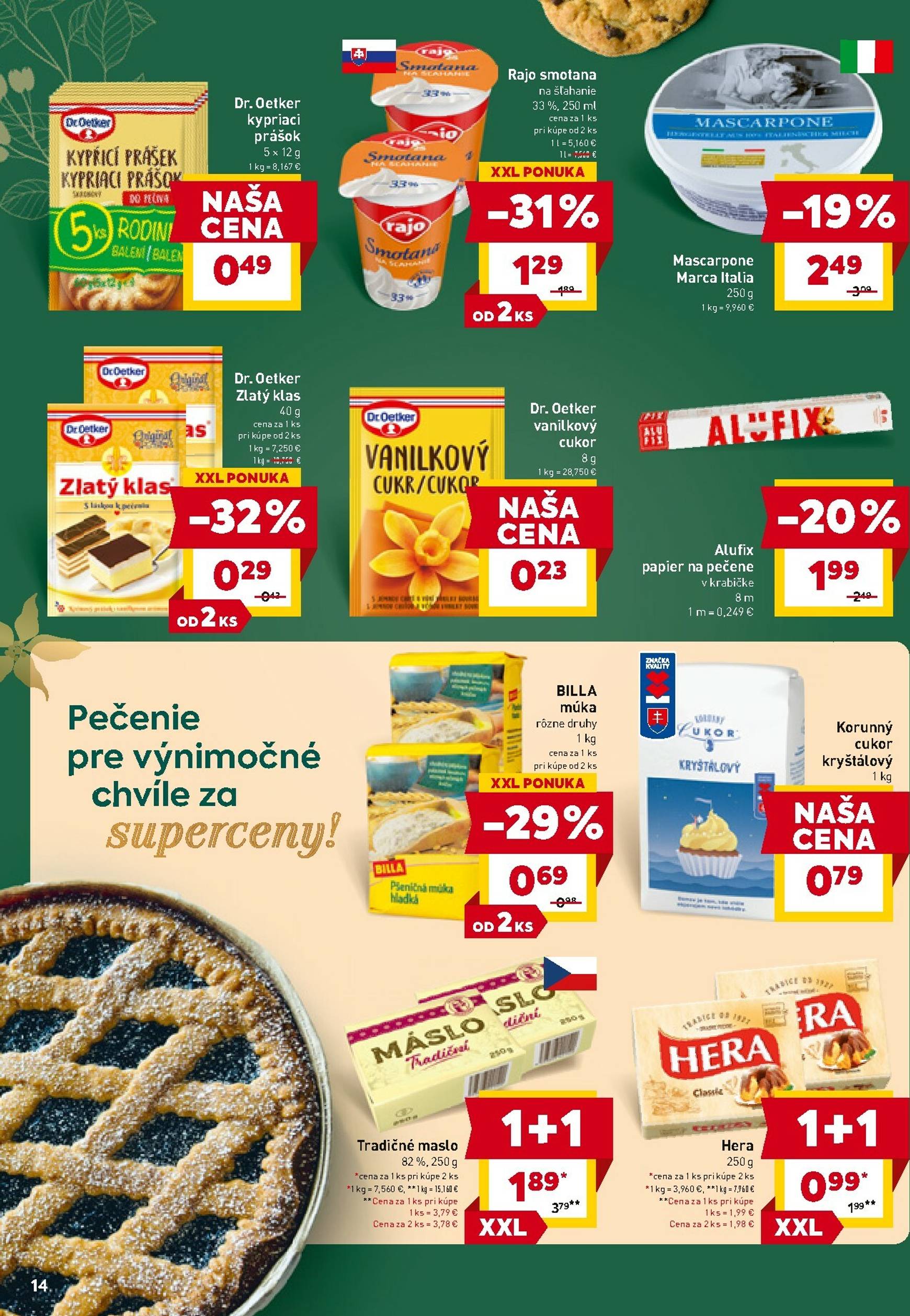 Page 14 of Aktuálny billa leták platný od stredy 05.11 do 11.11