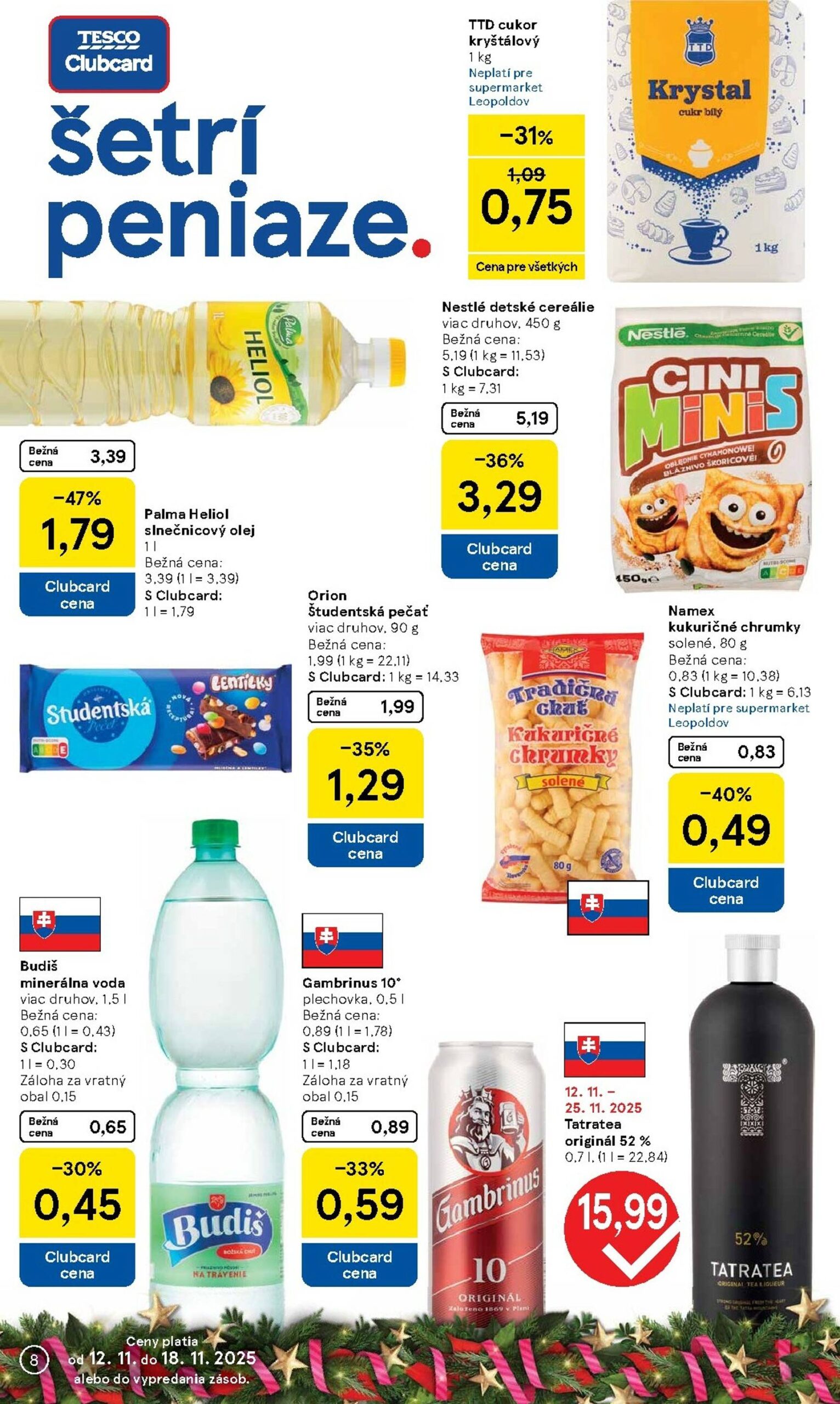 Page 8 of Aktuálny tesco leták platný od stredy 12.11 do 18.11