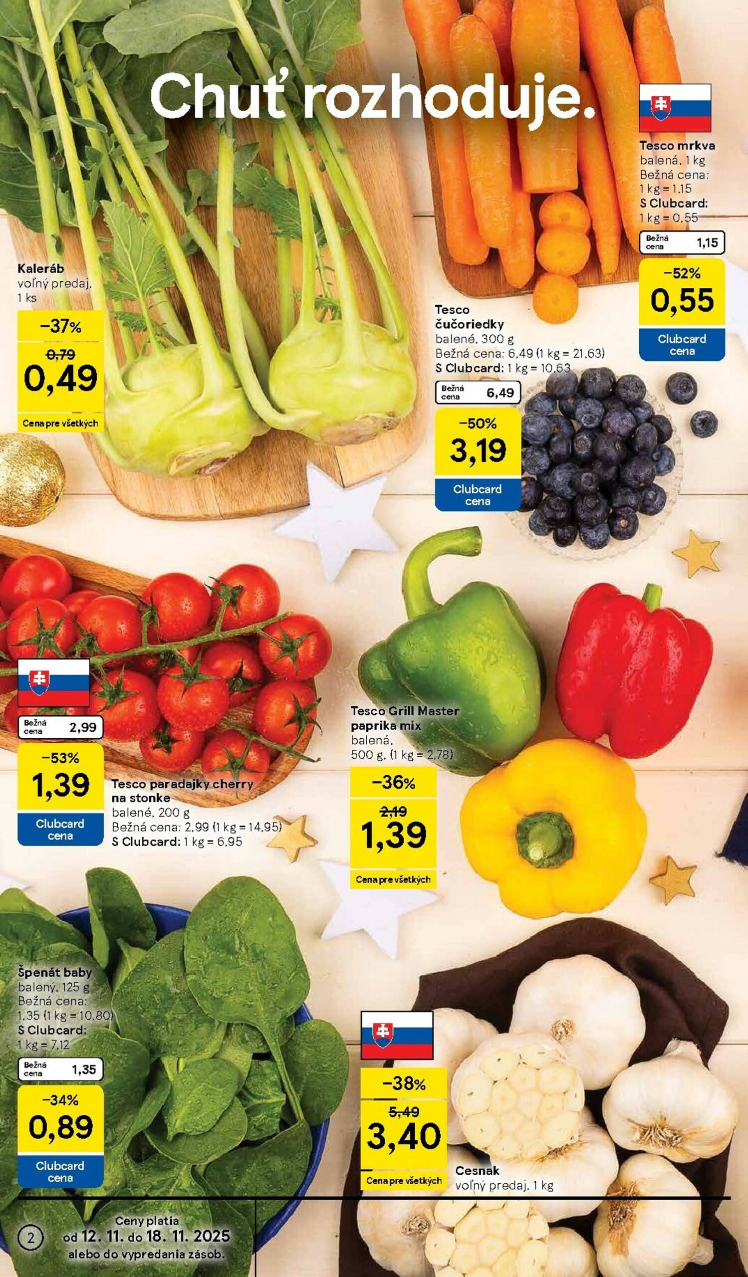 Page 2 of Aktuálny tesco leták platný od stredy 12.11 do 18.11