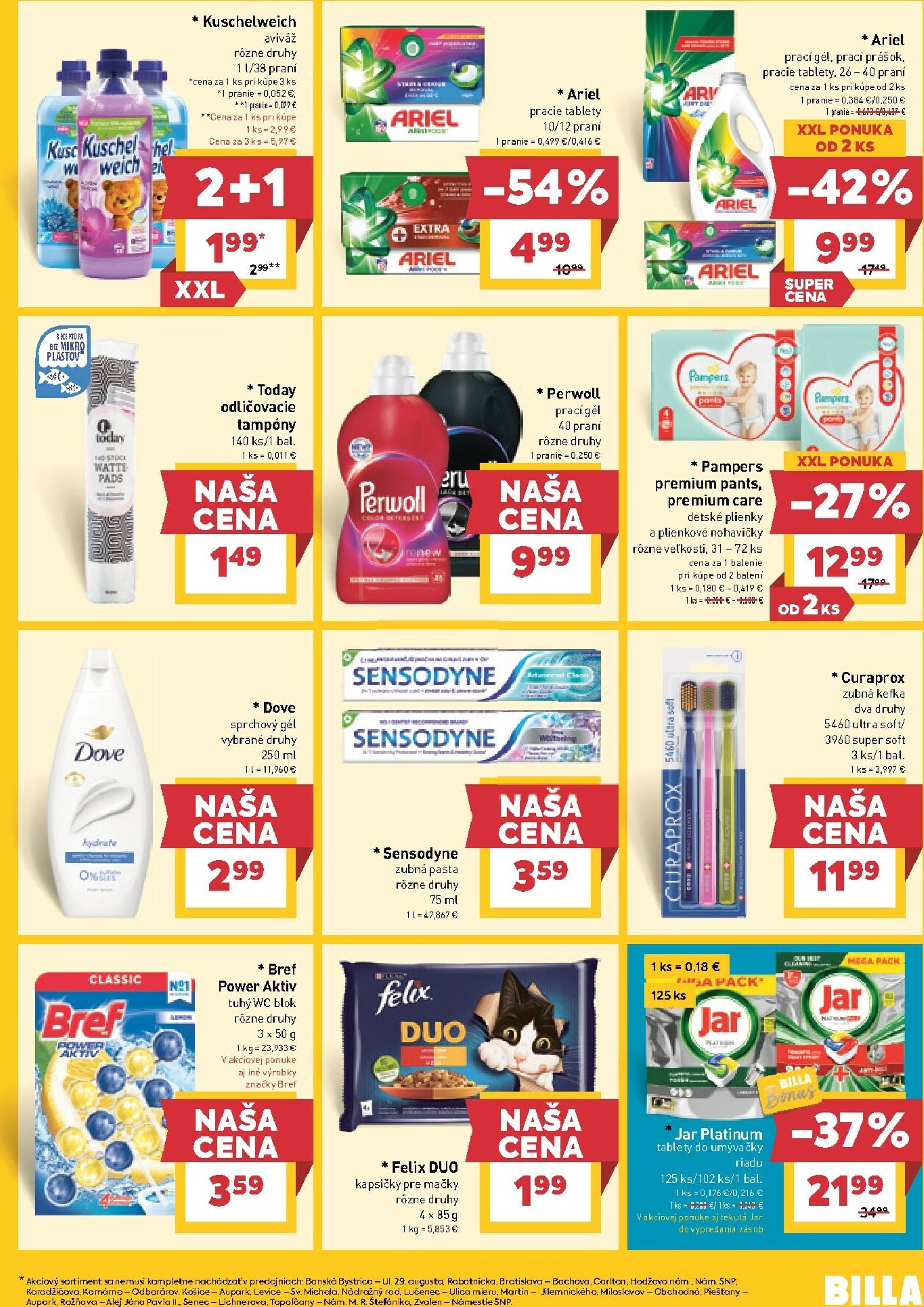 Page 19 of Aktuálny billa leták platný od stredy 12.11 do 18.11