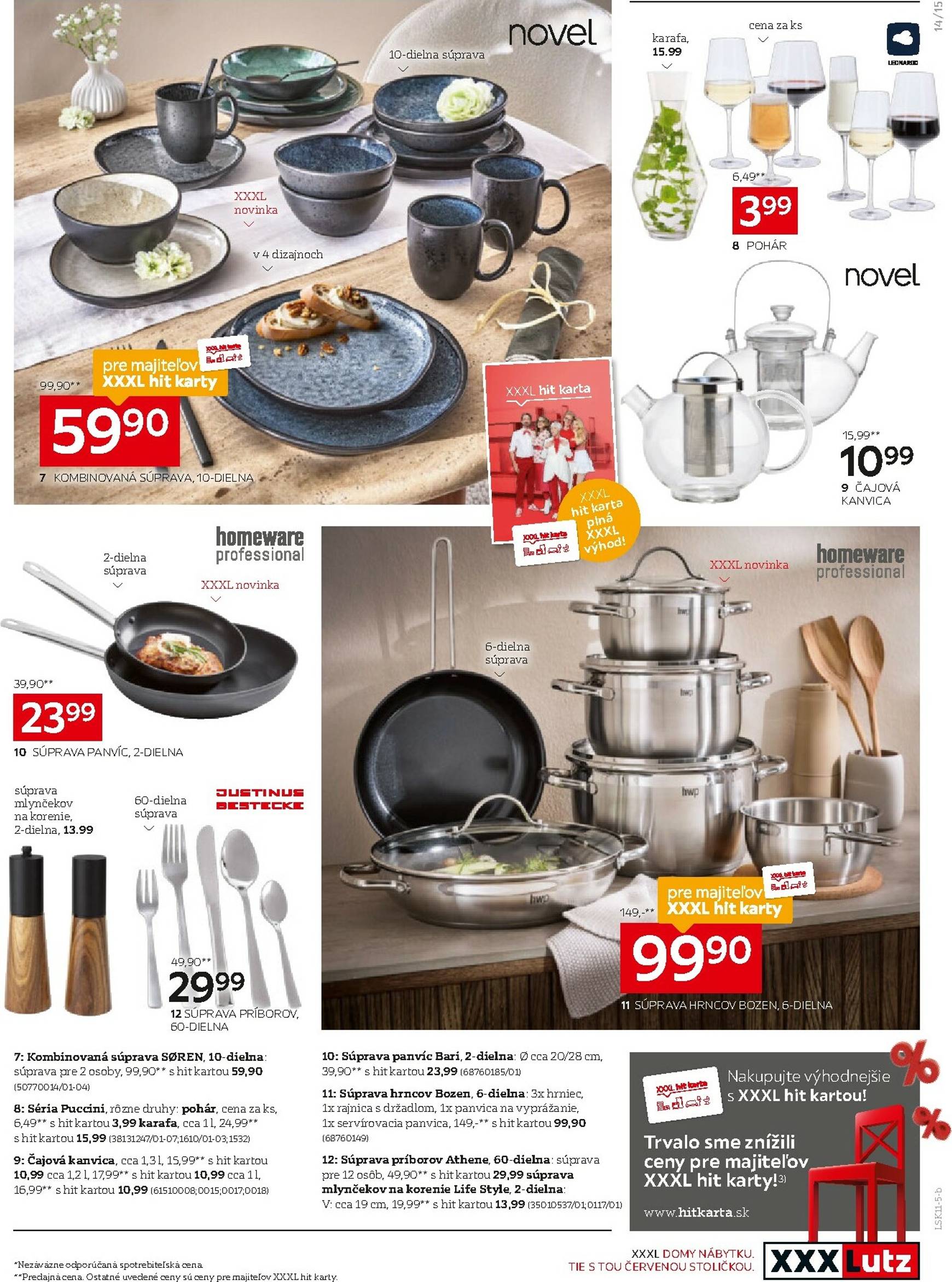 Page 15 of Aktuálny xxxlutz leták platný od pondelka 10.11 do 23.11