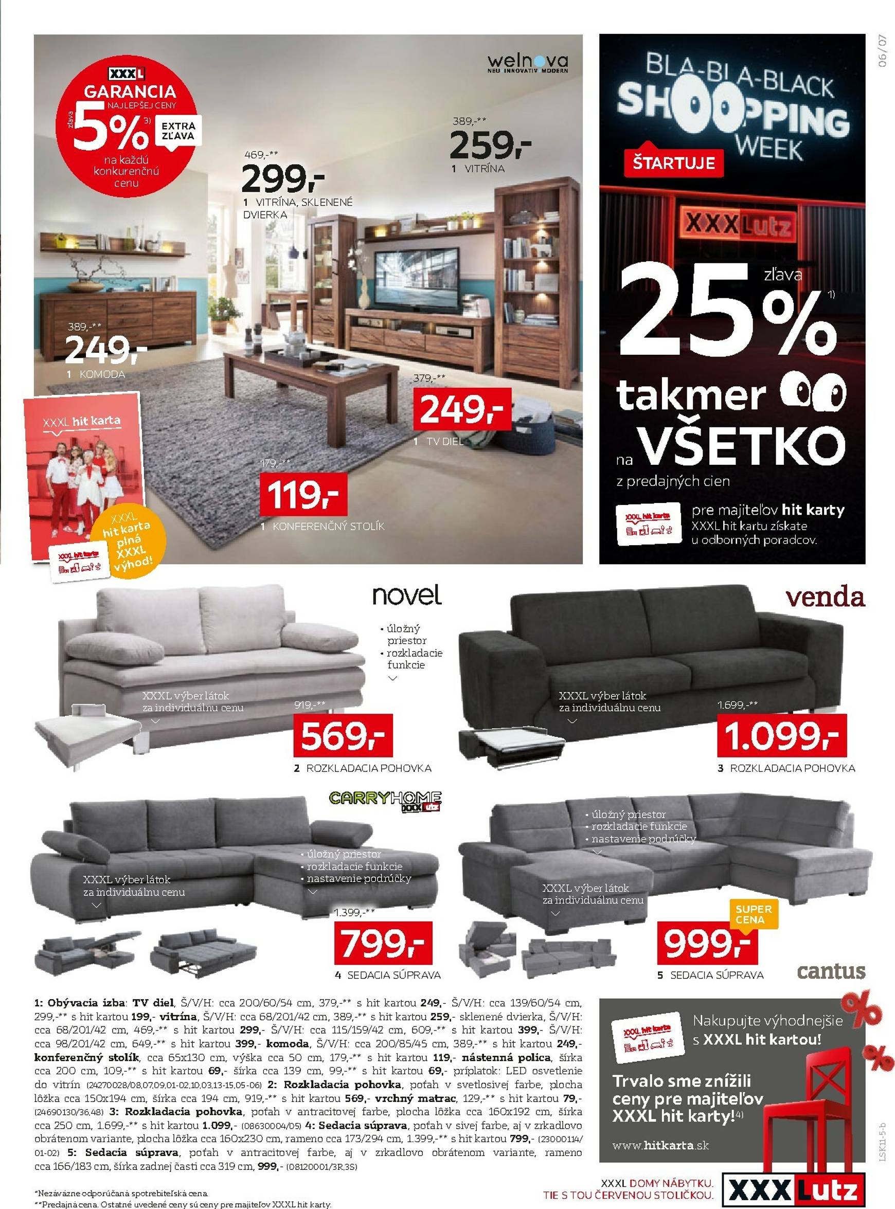 Page 7 of Aktuálny xxxlutz leták platný od pondelka 10.11 do 23.11