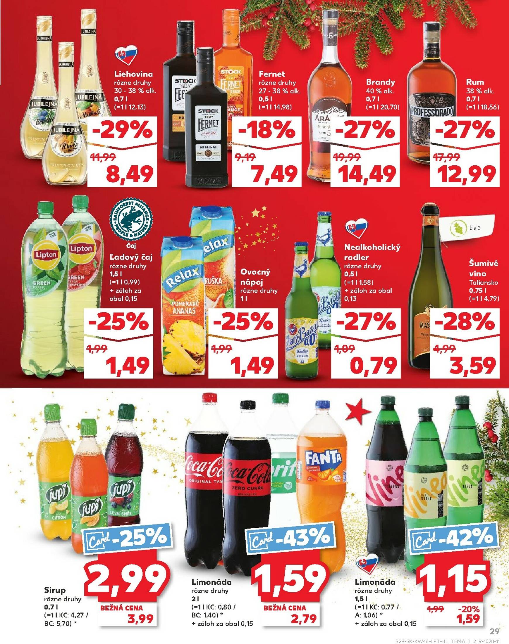 Page 29 of Aktuálny kaufland leták platný od štvrtka 13.11 do 19.11